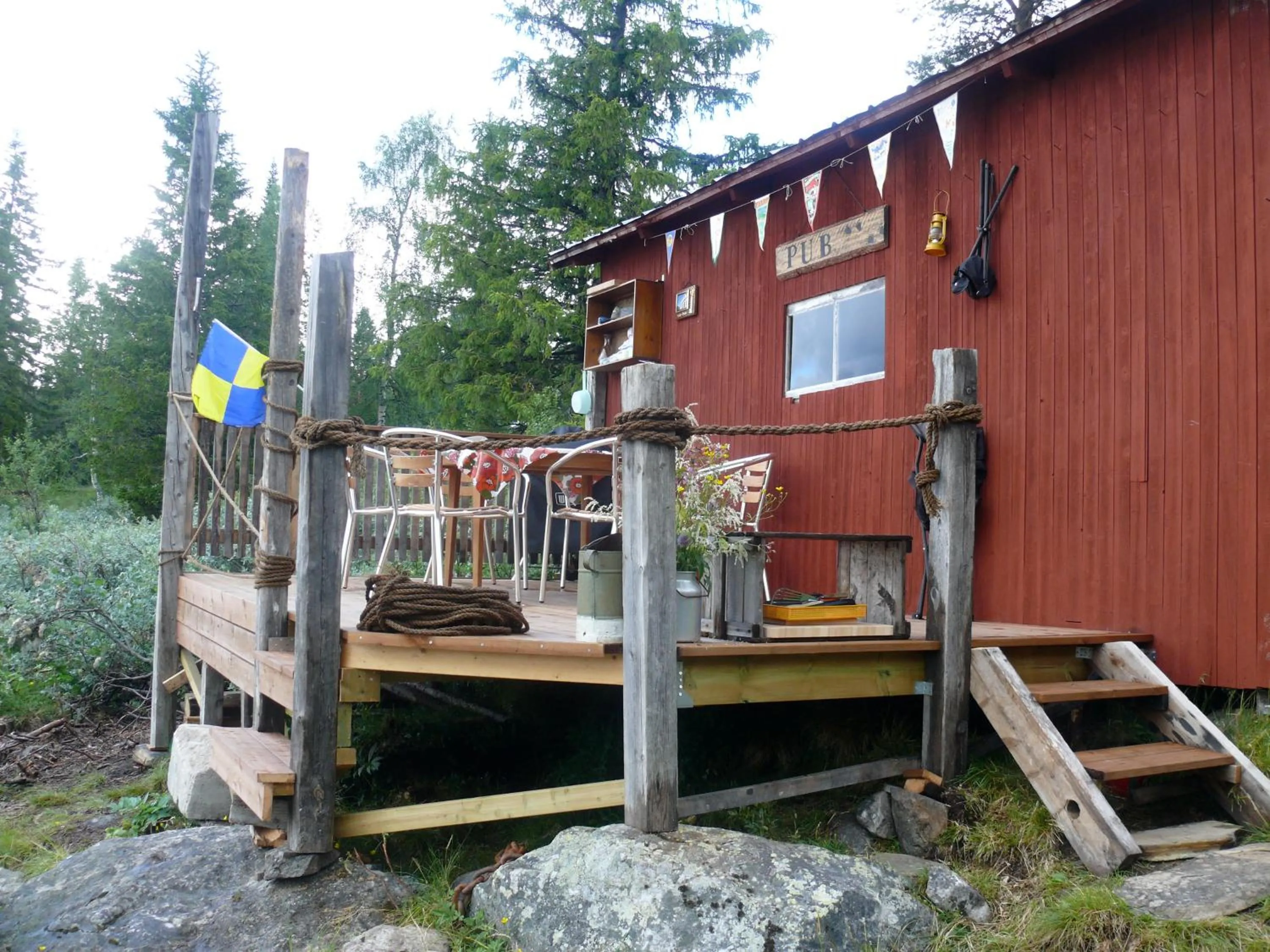 Mountain view in Stora Björnstugan