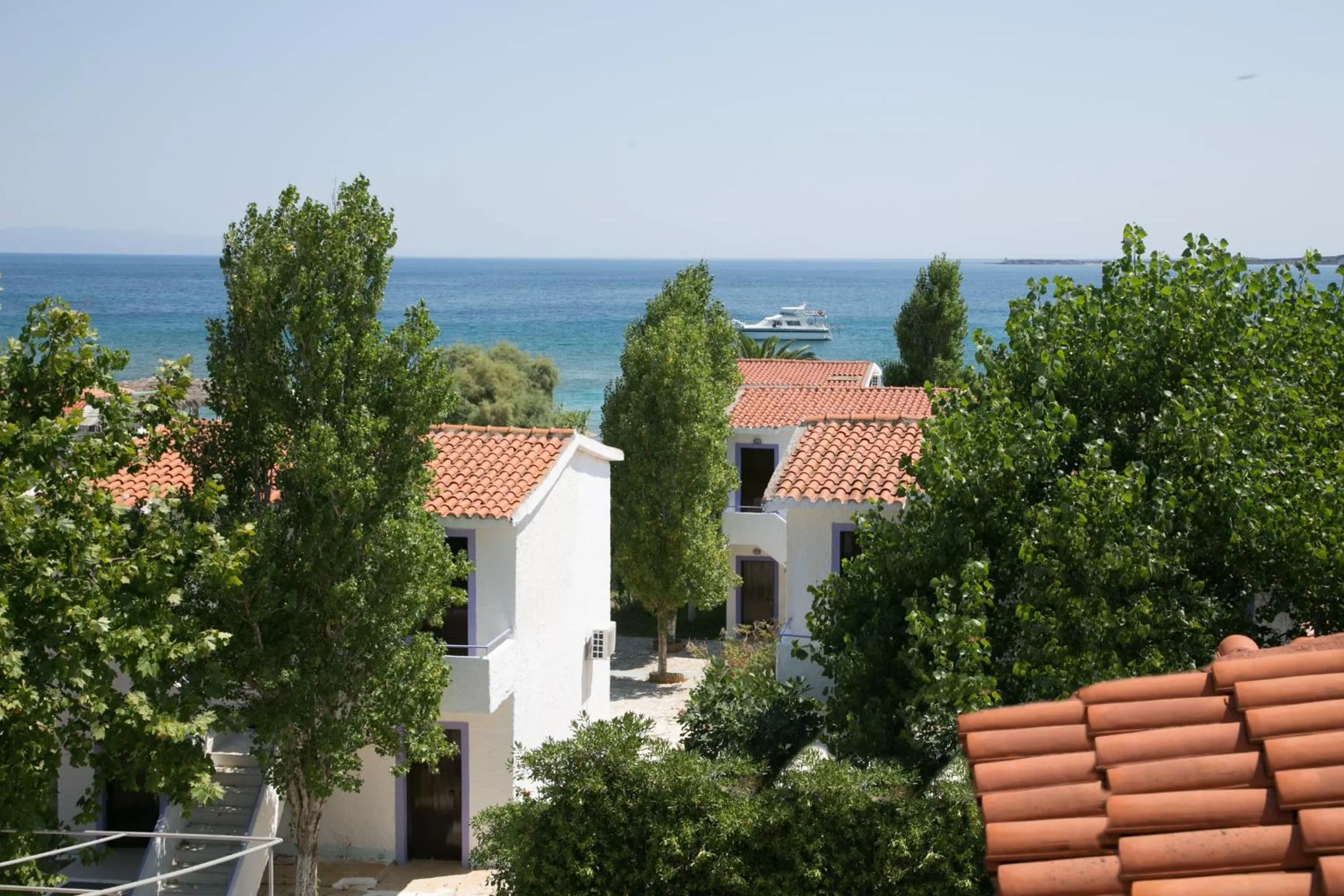 Bird's eye view in Kefalonia Beach Hotel & Bungalows