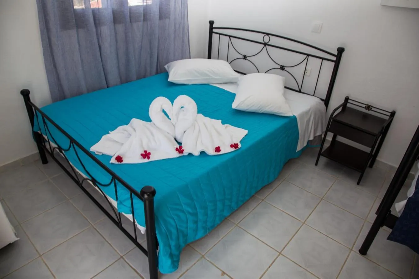 Bed in Kefalonia Beach Hotel & Bungalows