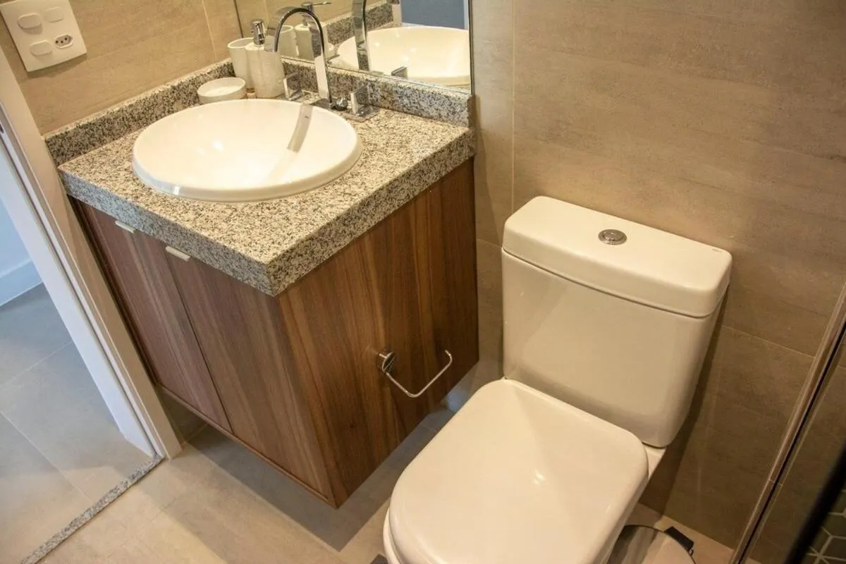 Bathroom in Nun Apartments by BnbHost