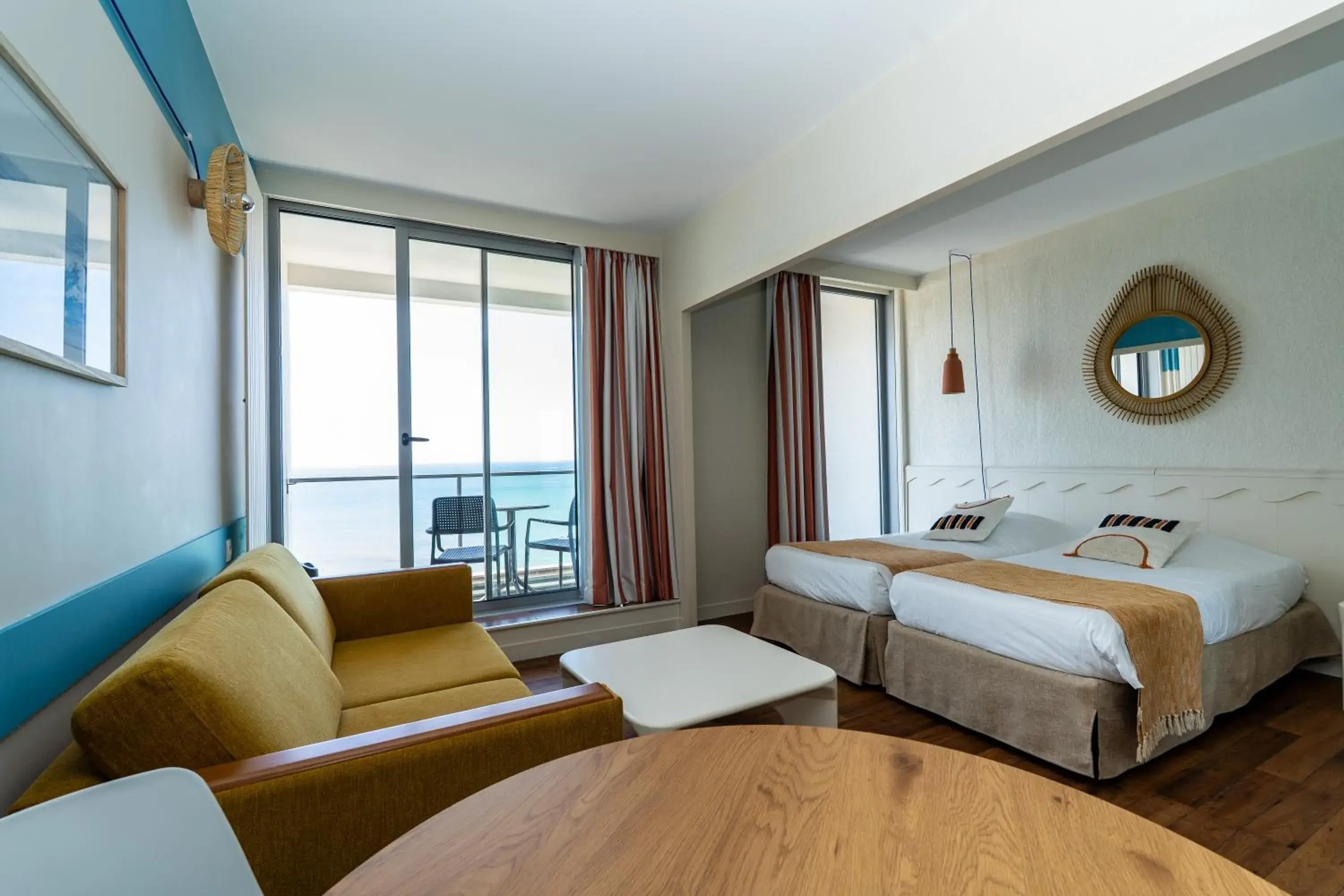 Bed in Résidence Vacances Bleues Le Grand Large Bed in Résidence Vacances Bleues Le Grand Large