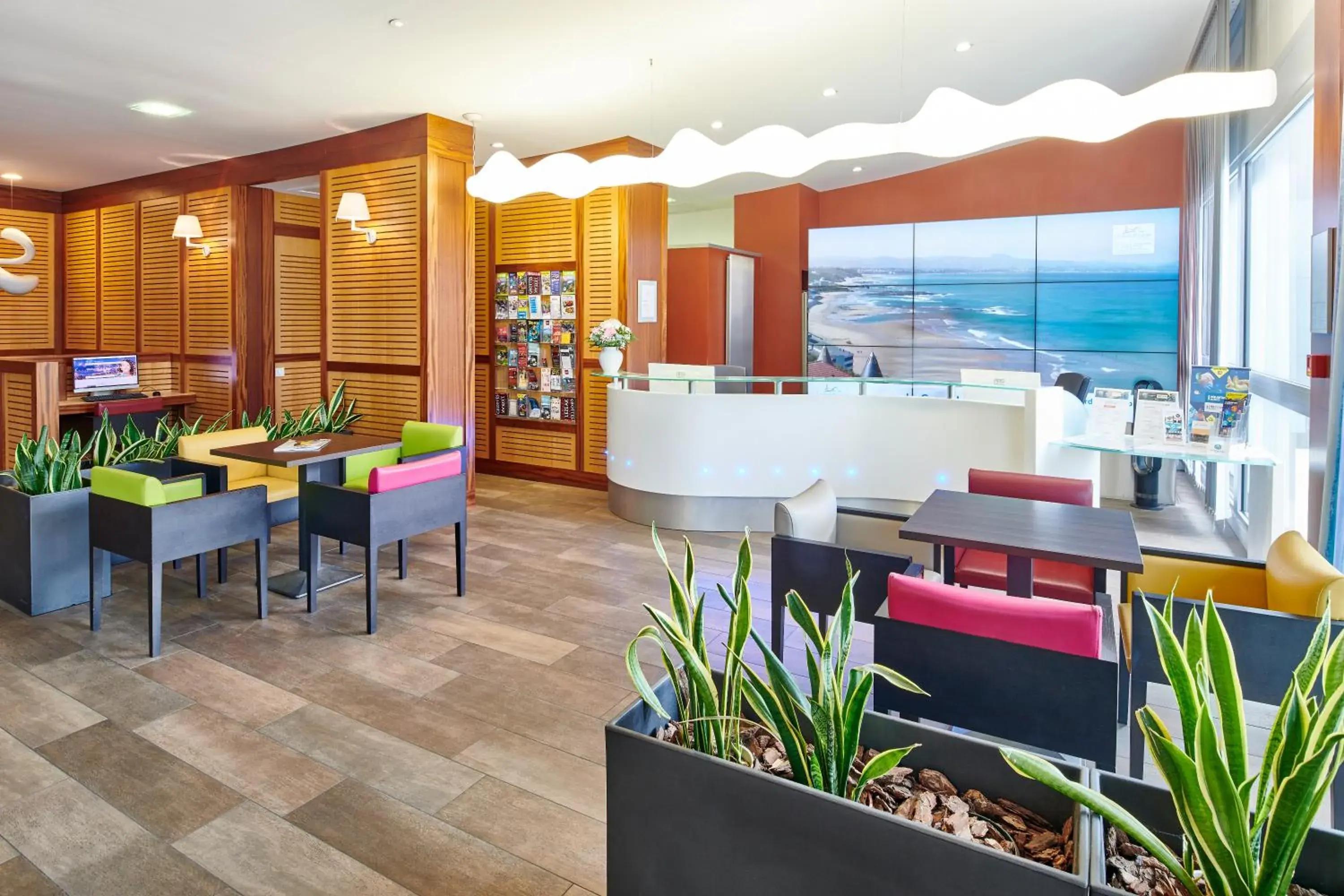 Lobby or reception in Résidence Vacances Bleues Le Grand Large Lobby or reception in Résidence Vacances Bleues Le Grand Large