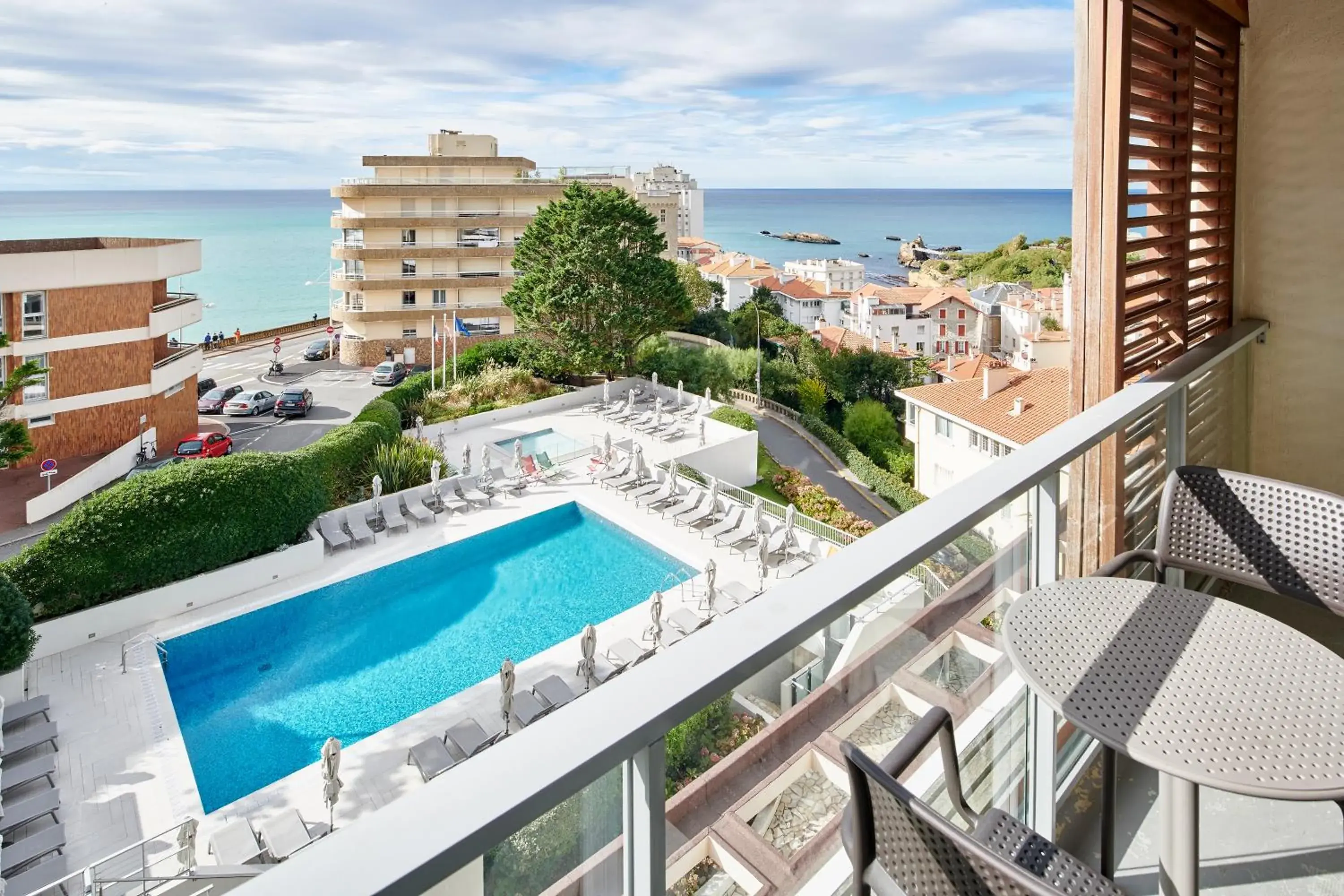 Pool view in Résidence Vacances Bleues Le Grand Large Pool view in Résidence Vacances Bleues Le Grand Large