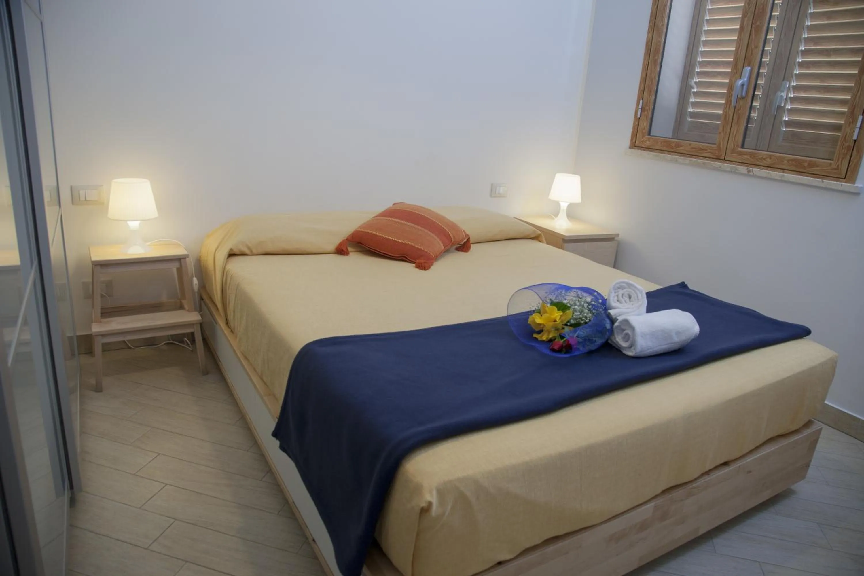 Bedroom, Bed in Case Vacanze Baia