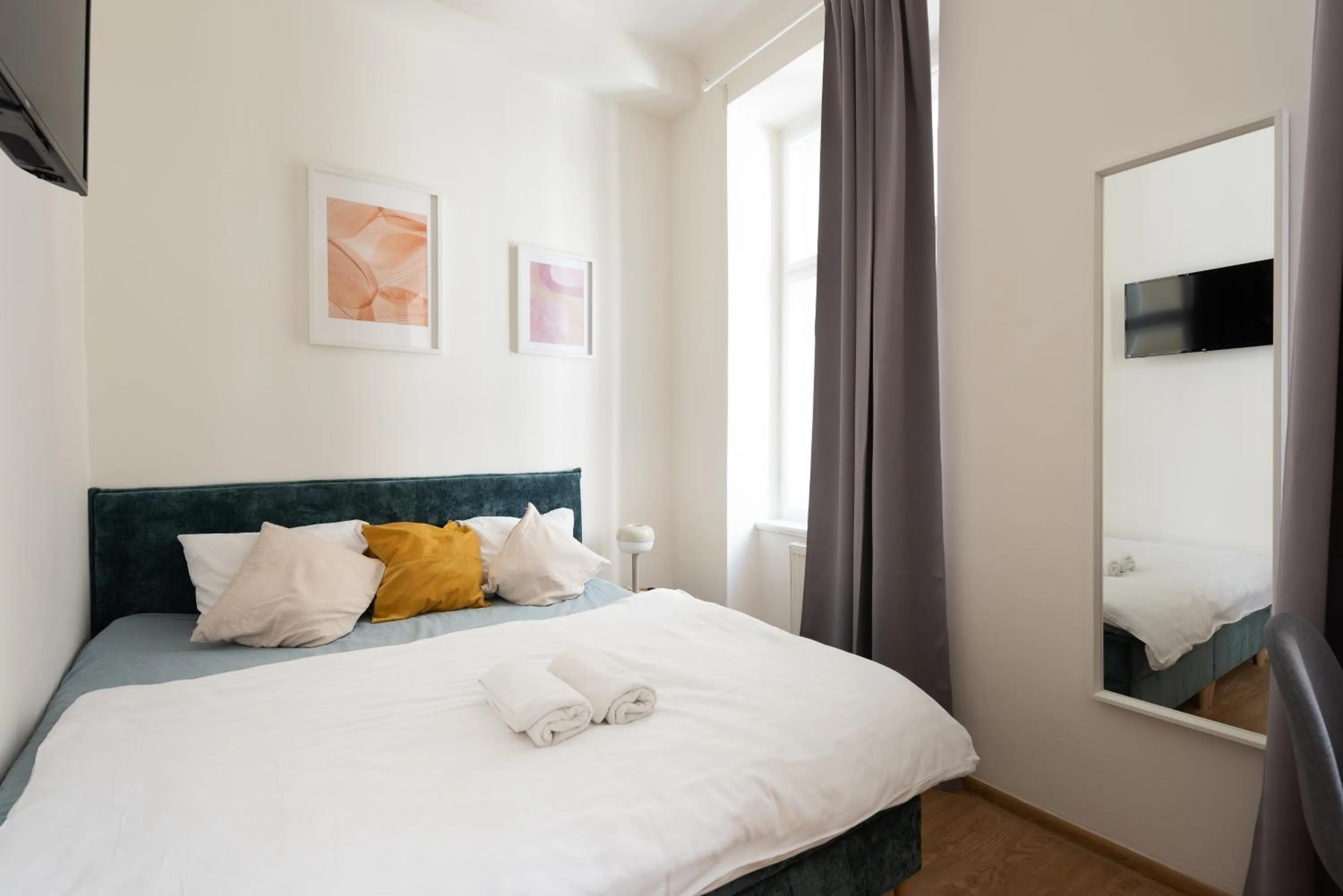 Bed in Tesnov Residence Apartments