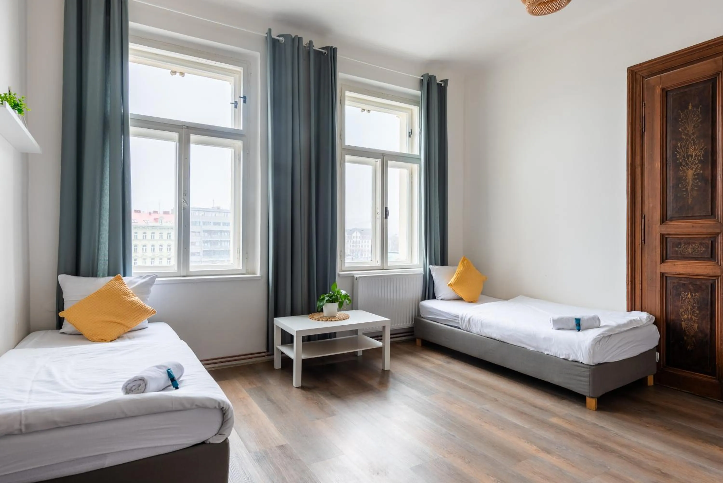 Bed in Tesnov Residence Apartments