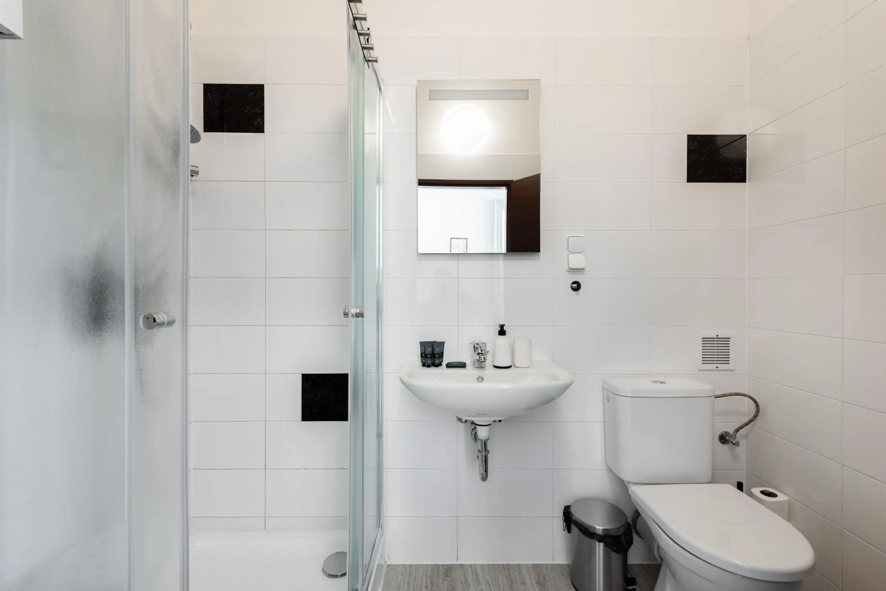 Bathroom in Tesnov Residence Apartments