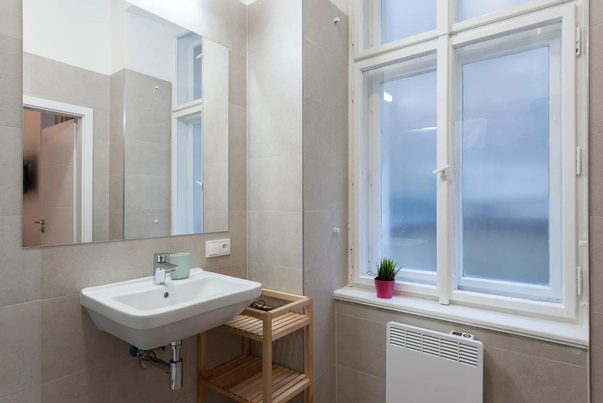 Bathroom in Tesnov Residence Apartments