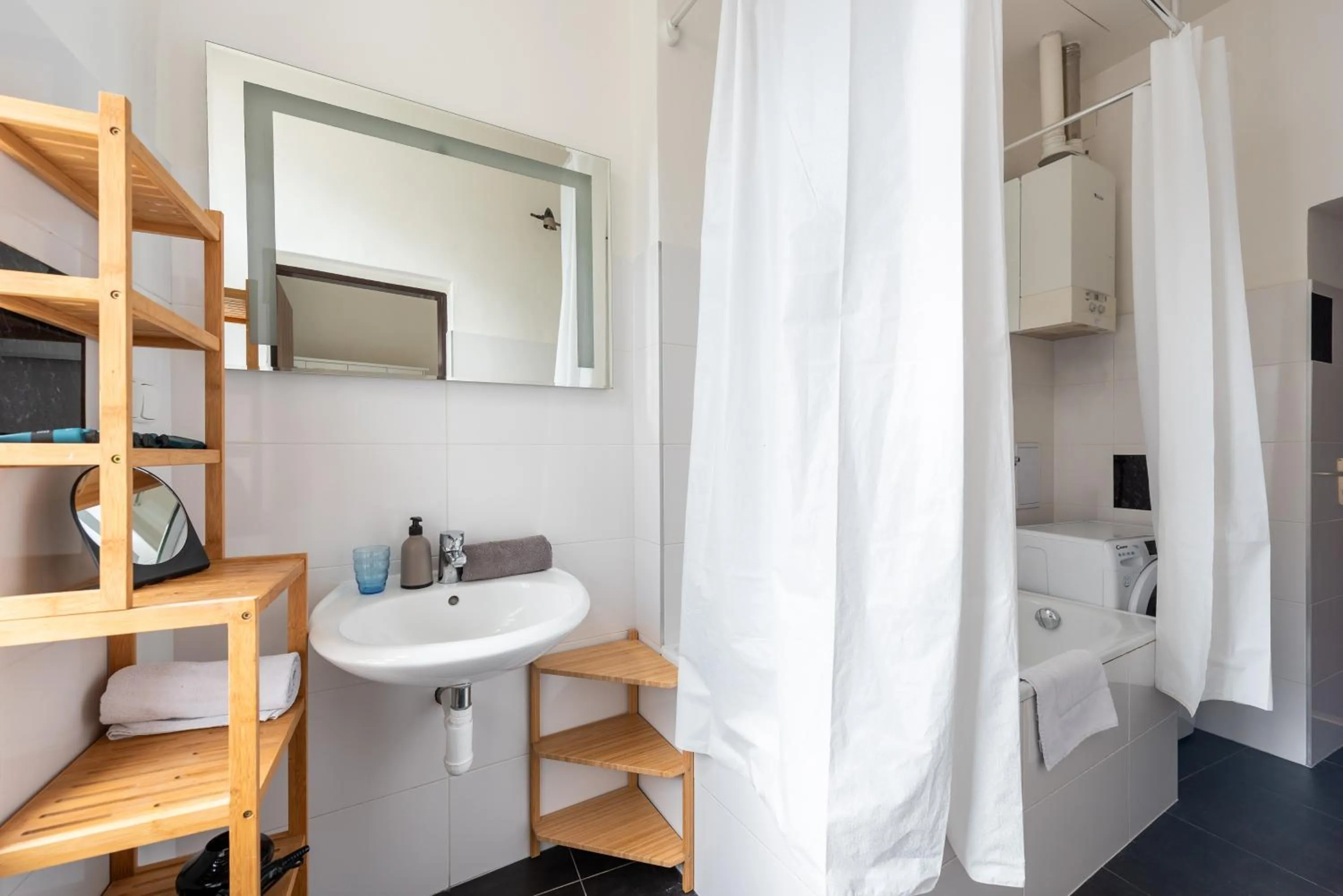 Bathroom in Tesnov Residence Apartments