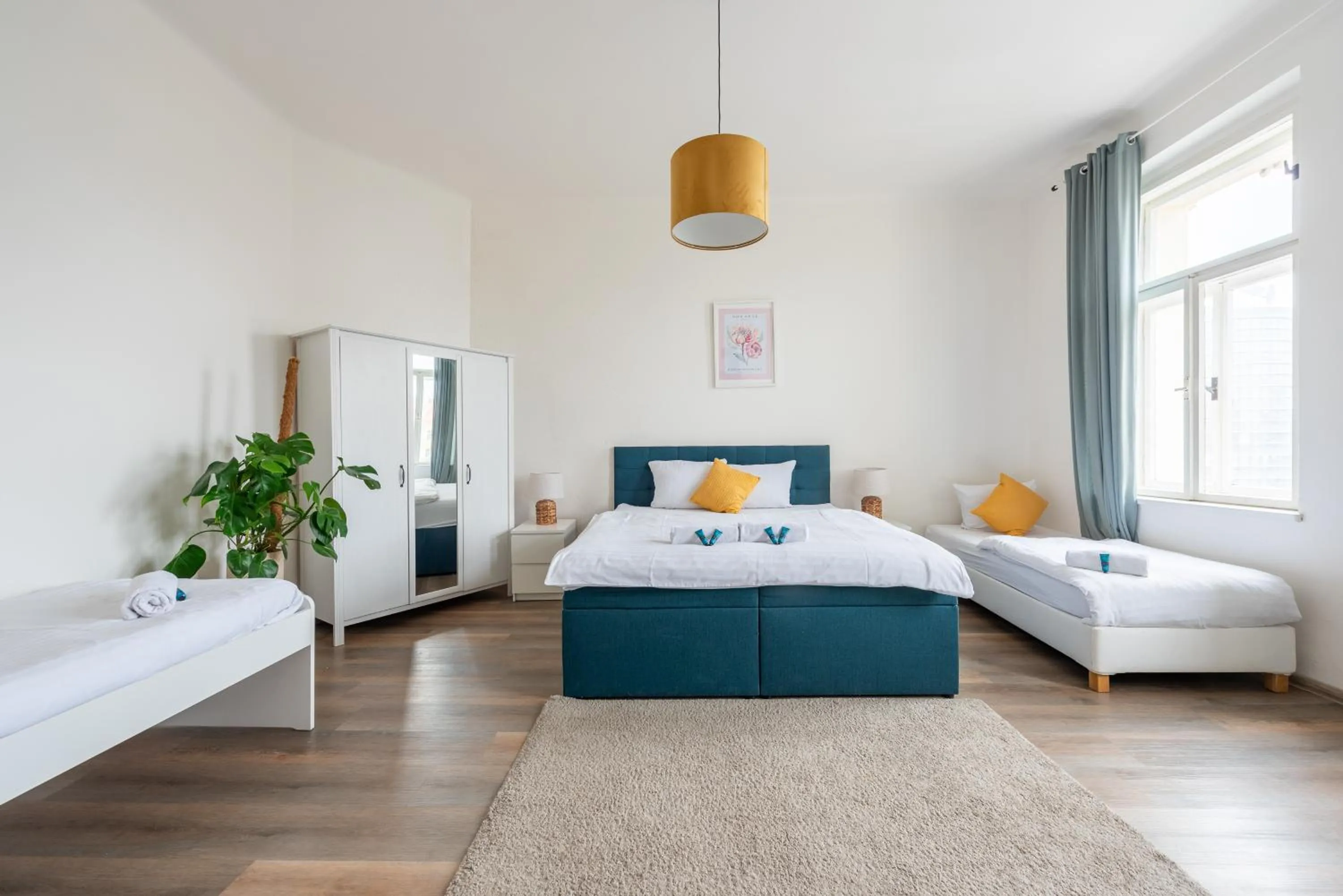 Bed in Tesnov Residence Apartments