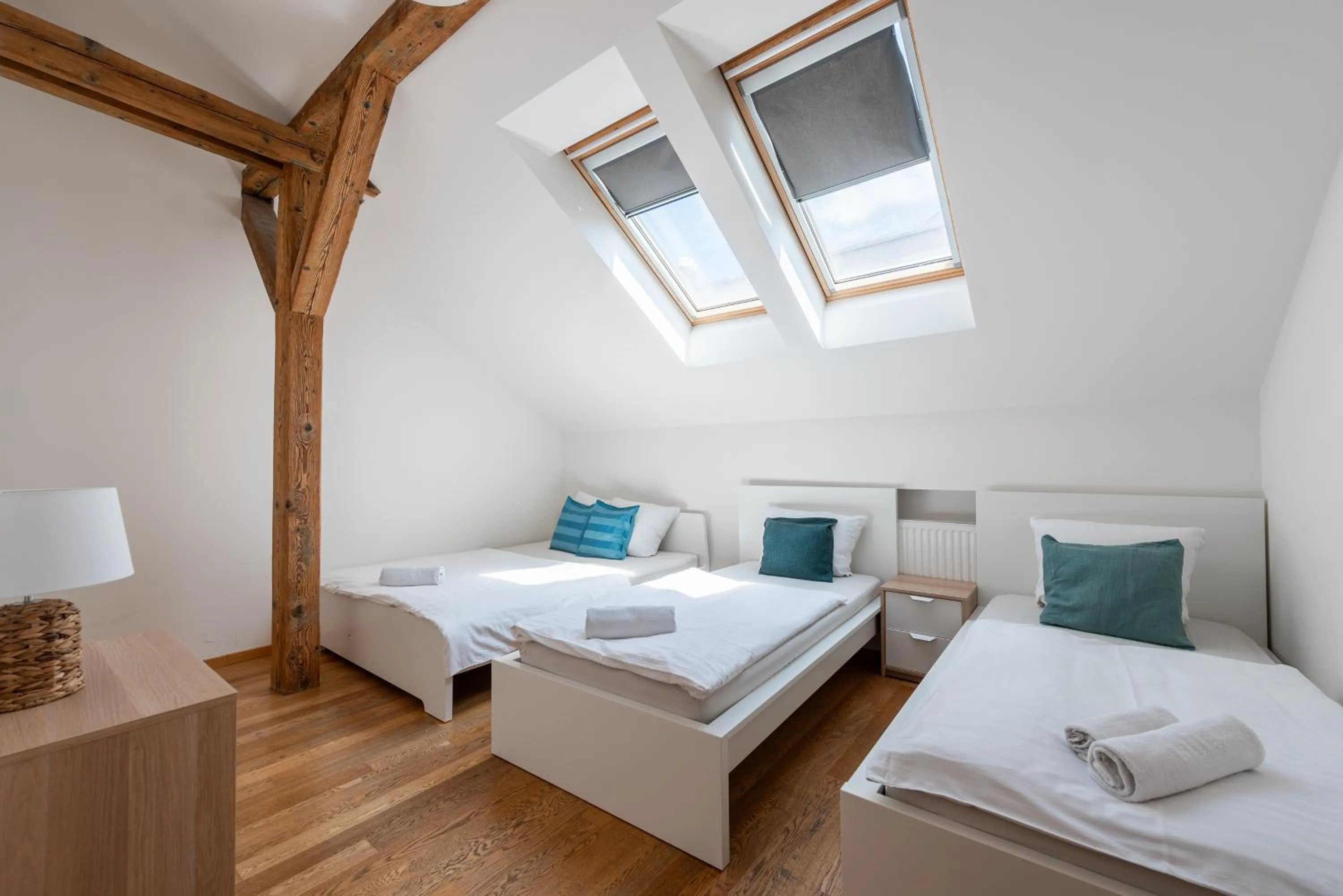 Bedroom, Bed in Tesnov Residence Apartments