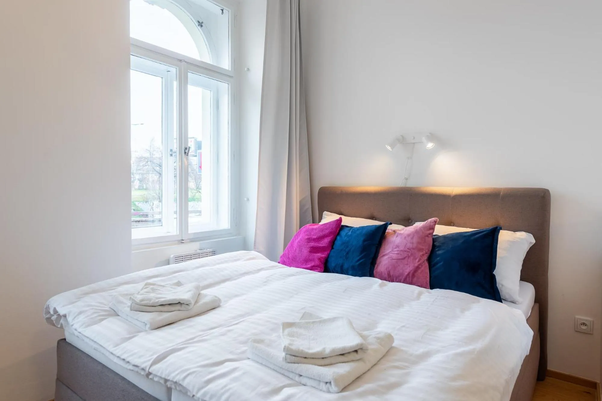 Bed in Tesnov Residence Apartments