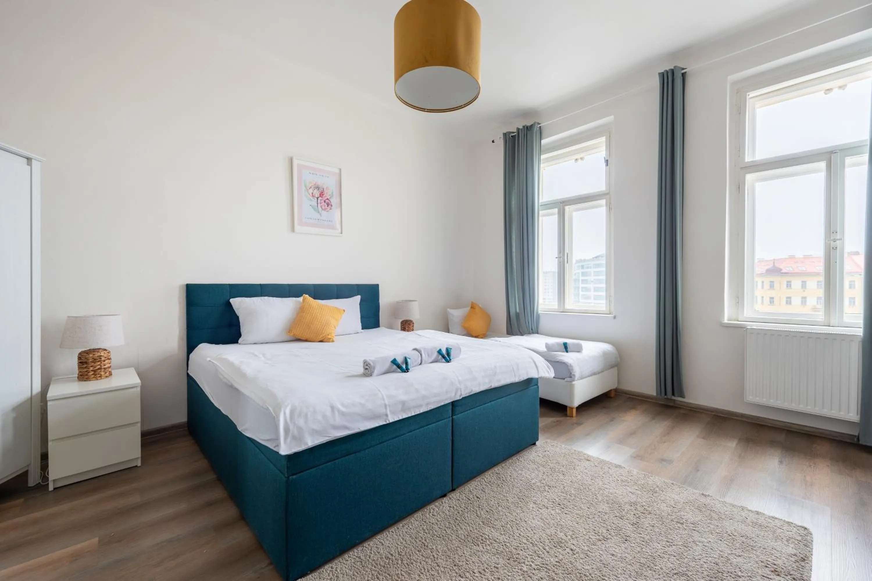 Bed in Tesnov Residence Apartments