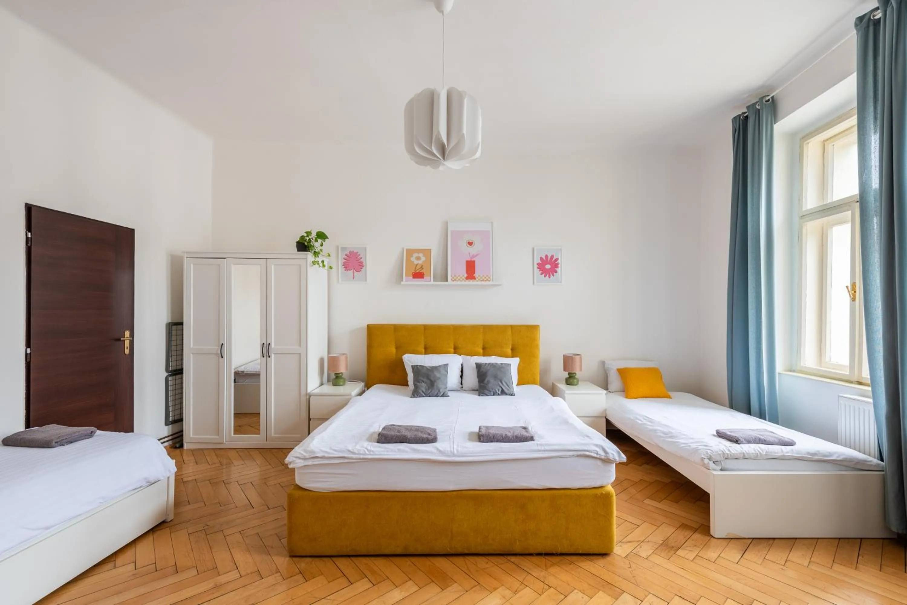 Bed in Tesnov Residence Apartments