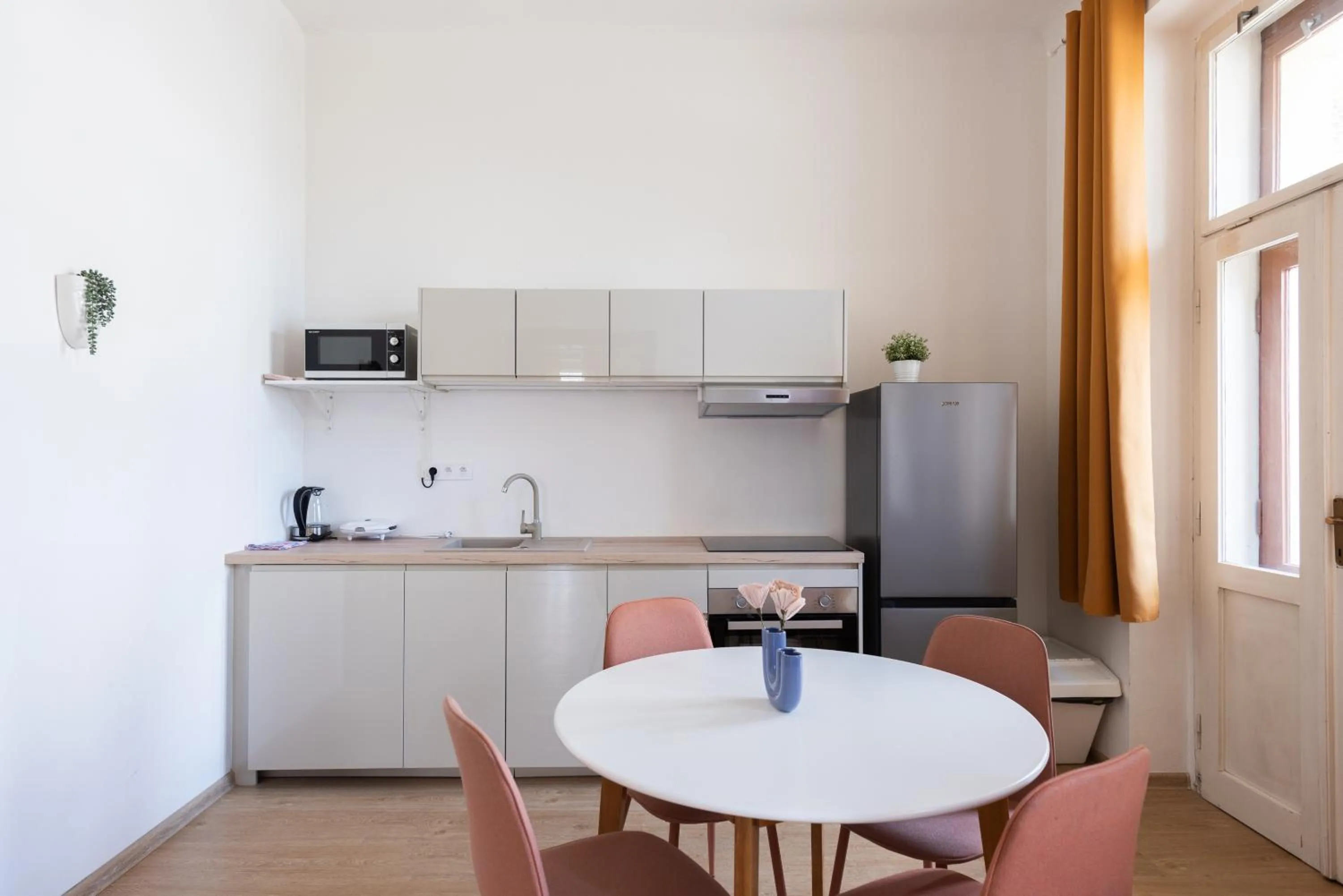 Kitchen or kitchenette in Tesnov Residence Apartments