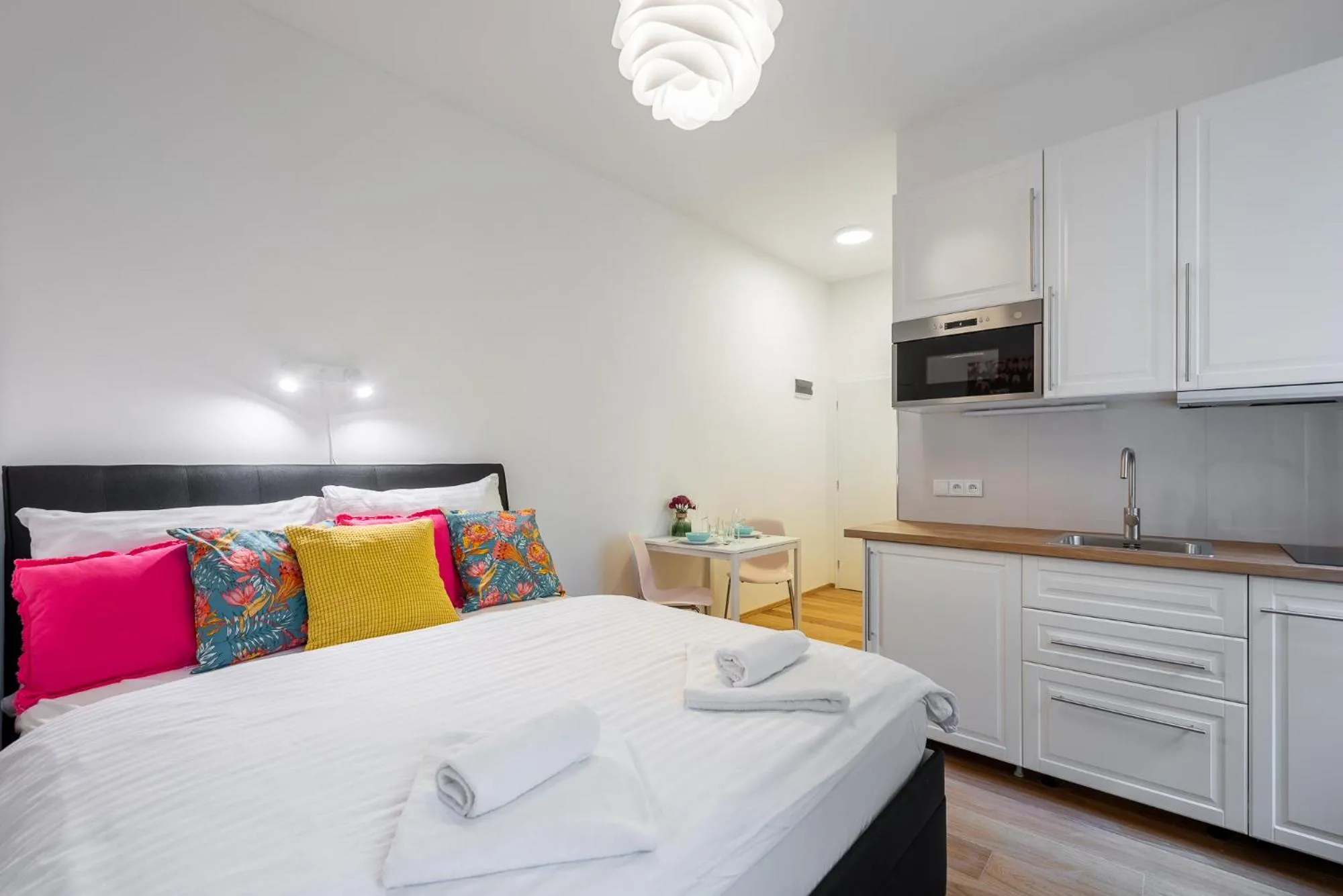 Bed in Tesnov Residence Apartments