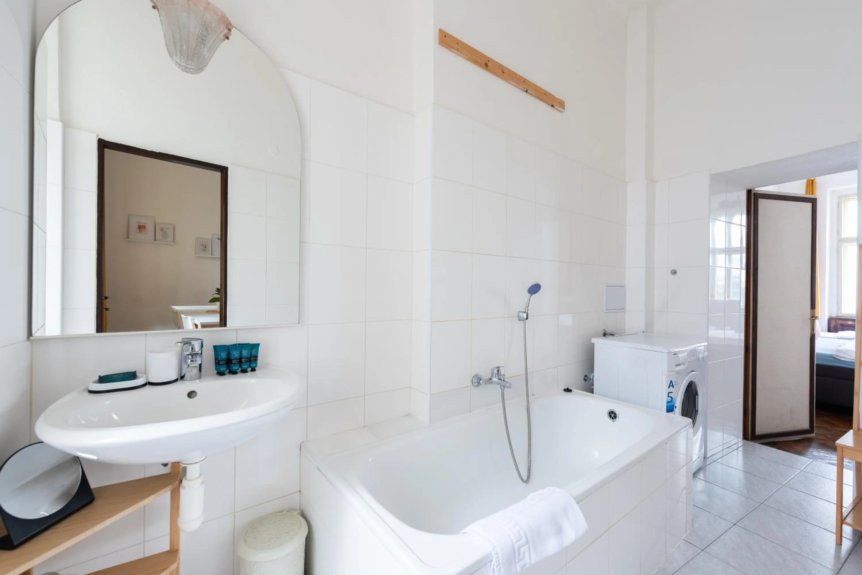 Bed in Tesnov Residence Apartments