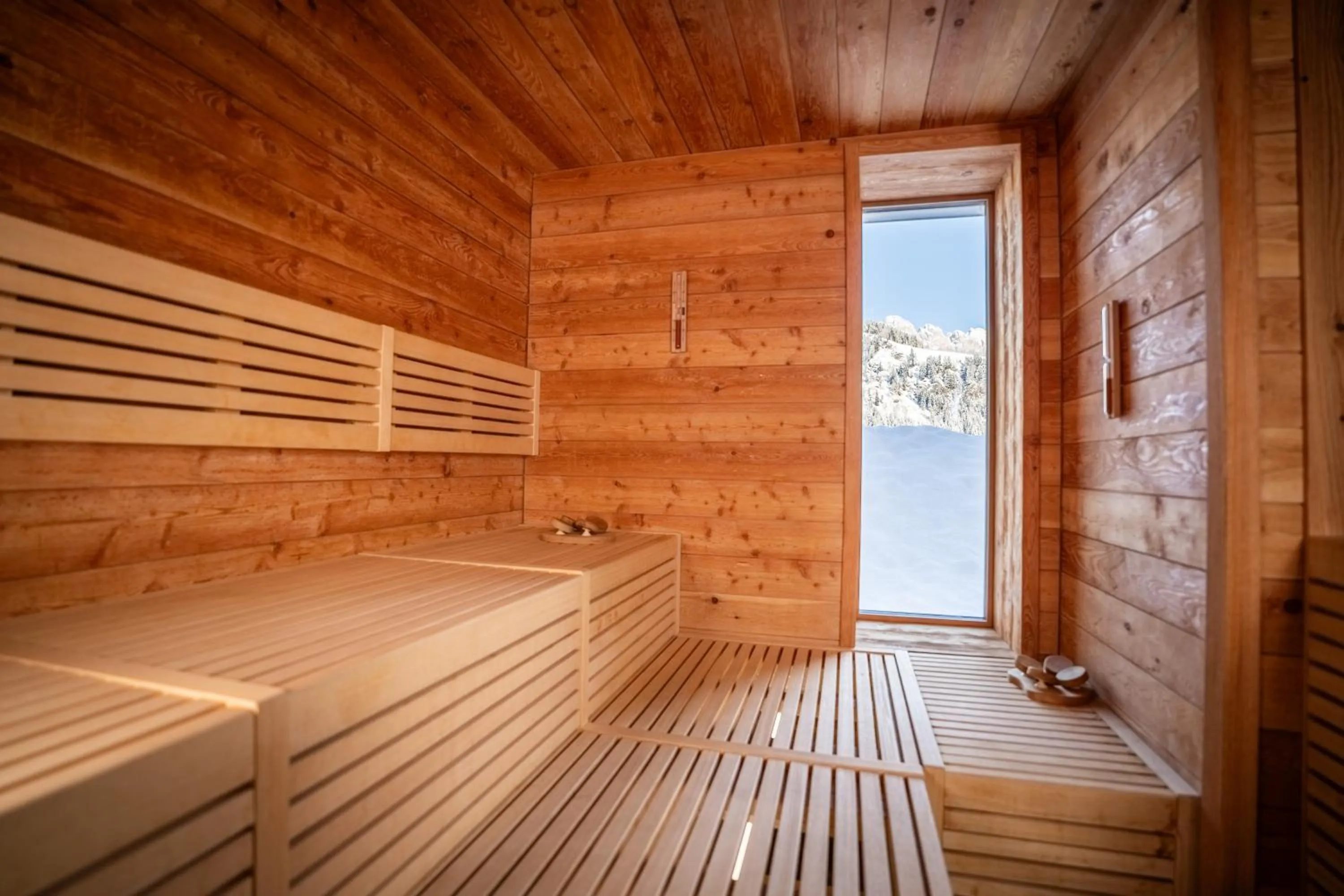 Sauna in Hotel Pozzamanigoni