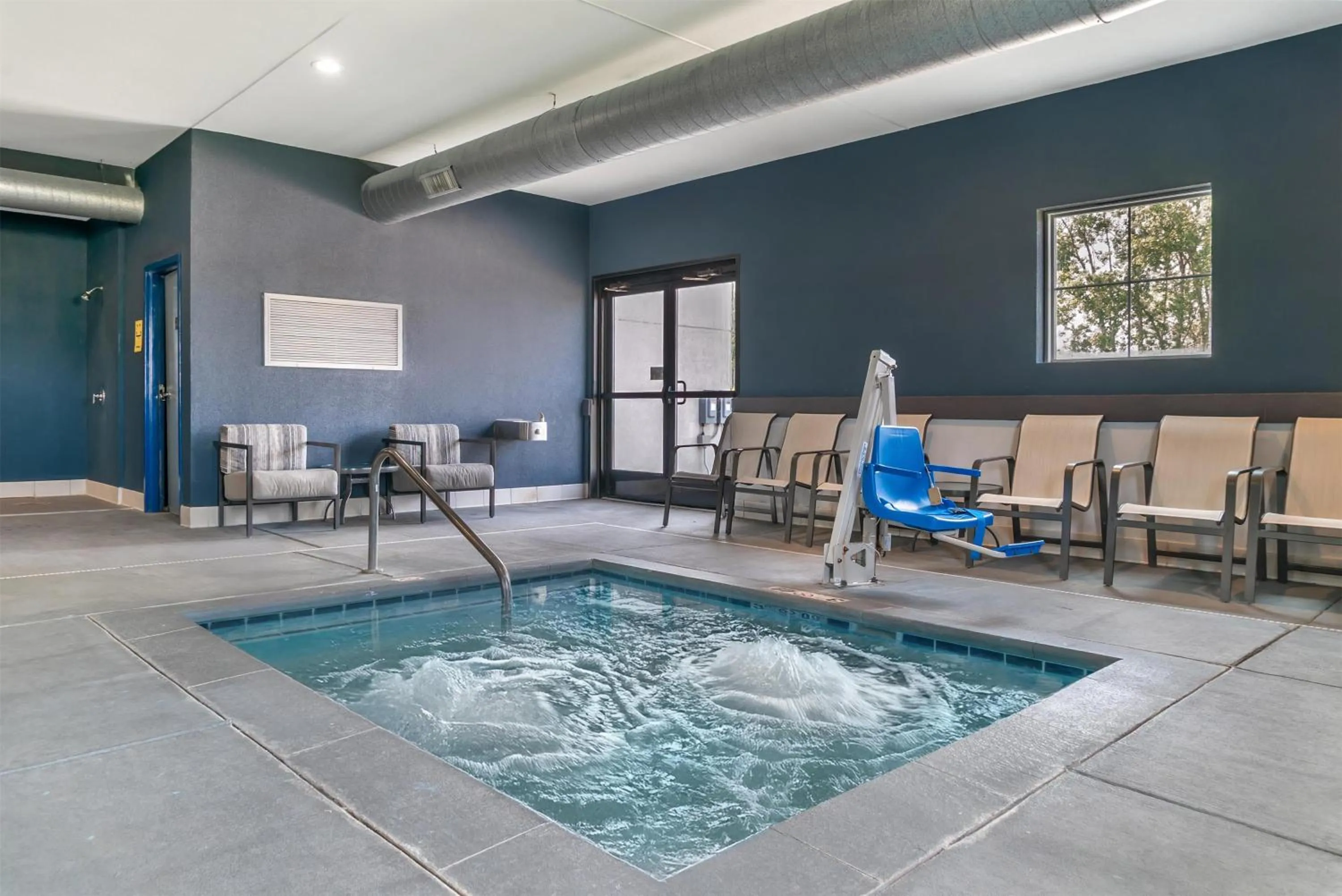 Pool view in Best Western Plus Wayland Hotel