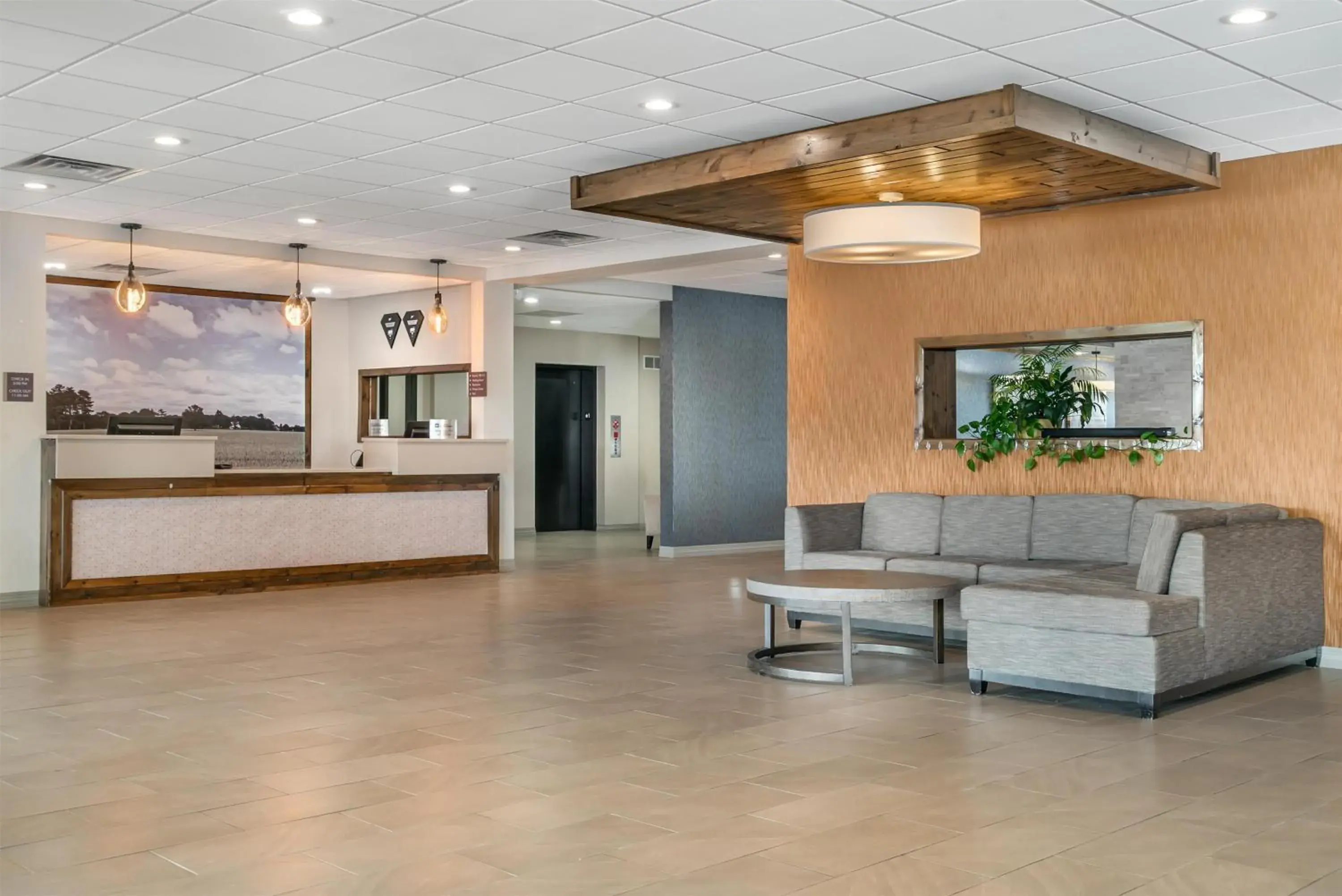 Lobby or reception in Best Western Plus Wayland Hotel Lobby or reception in Best Western Plus Wayland Hotel