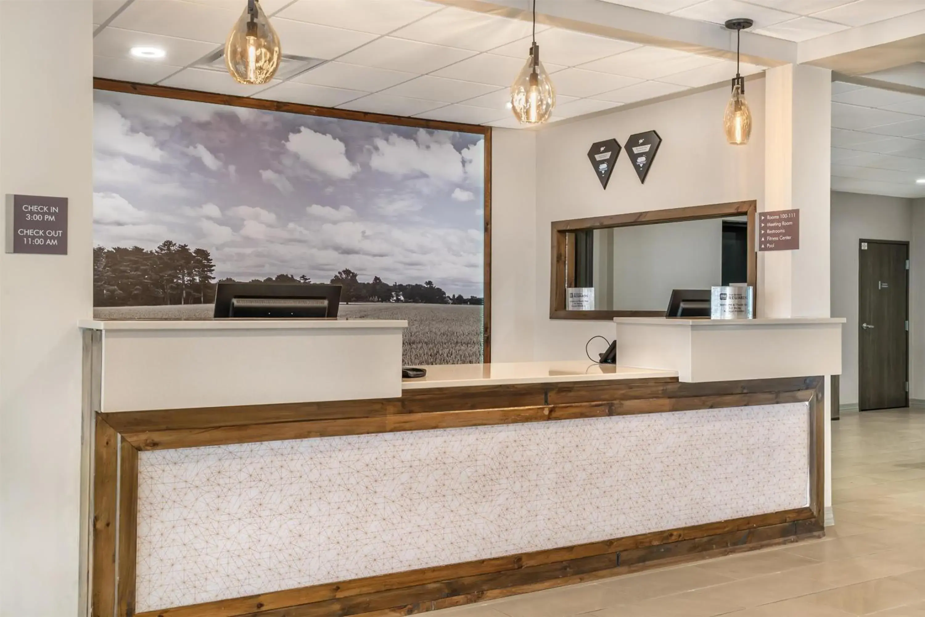 Lobby or reception in Best Western Plus Wayland Hotel Lobby or reception in Best Western Plus Wayland Hotel