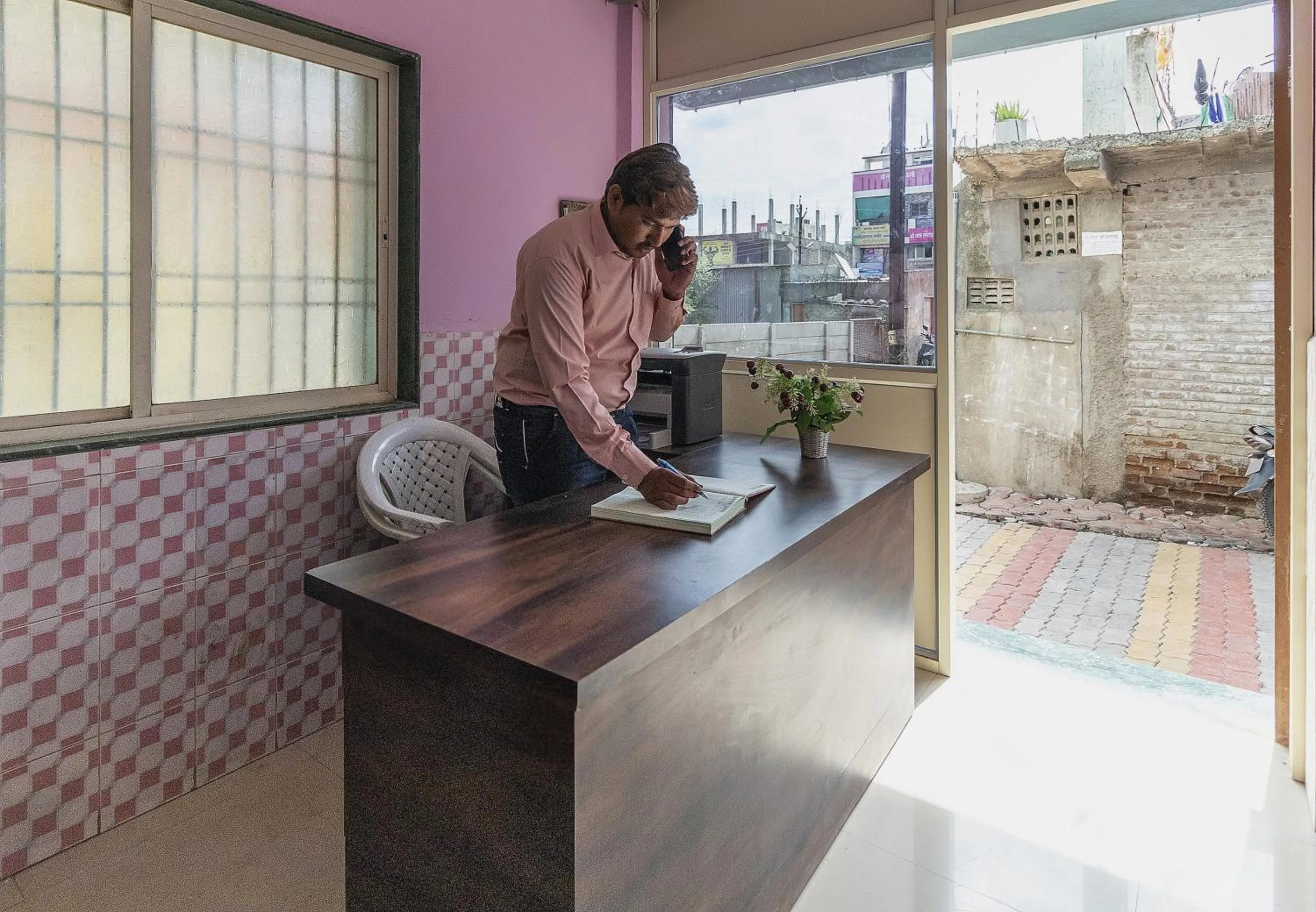 Lobby or reception in SPOT ON Shree Gajanan