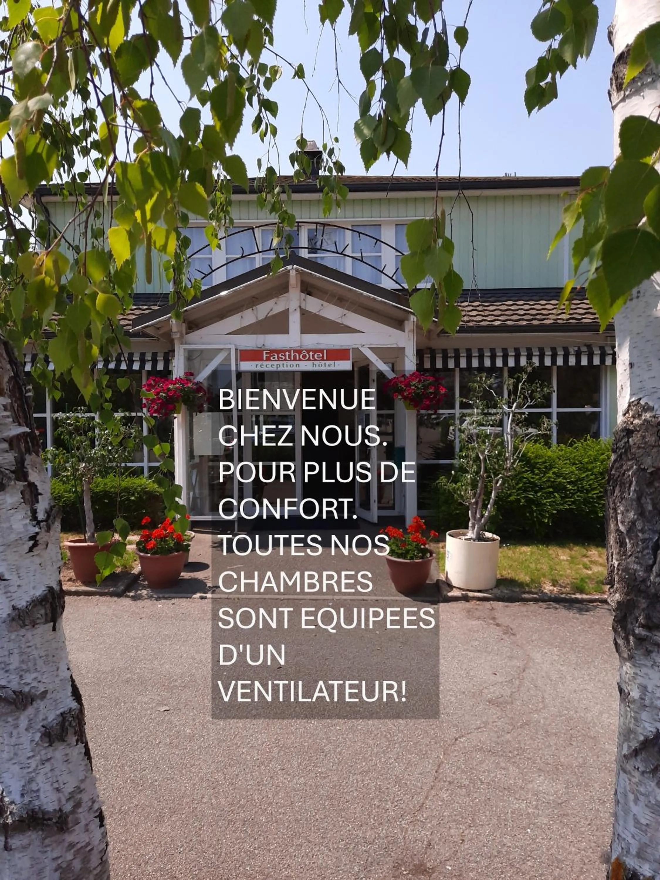 Property building in Fast Hotel Colmar Houssen