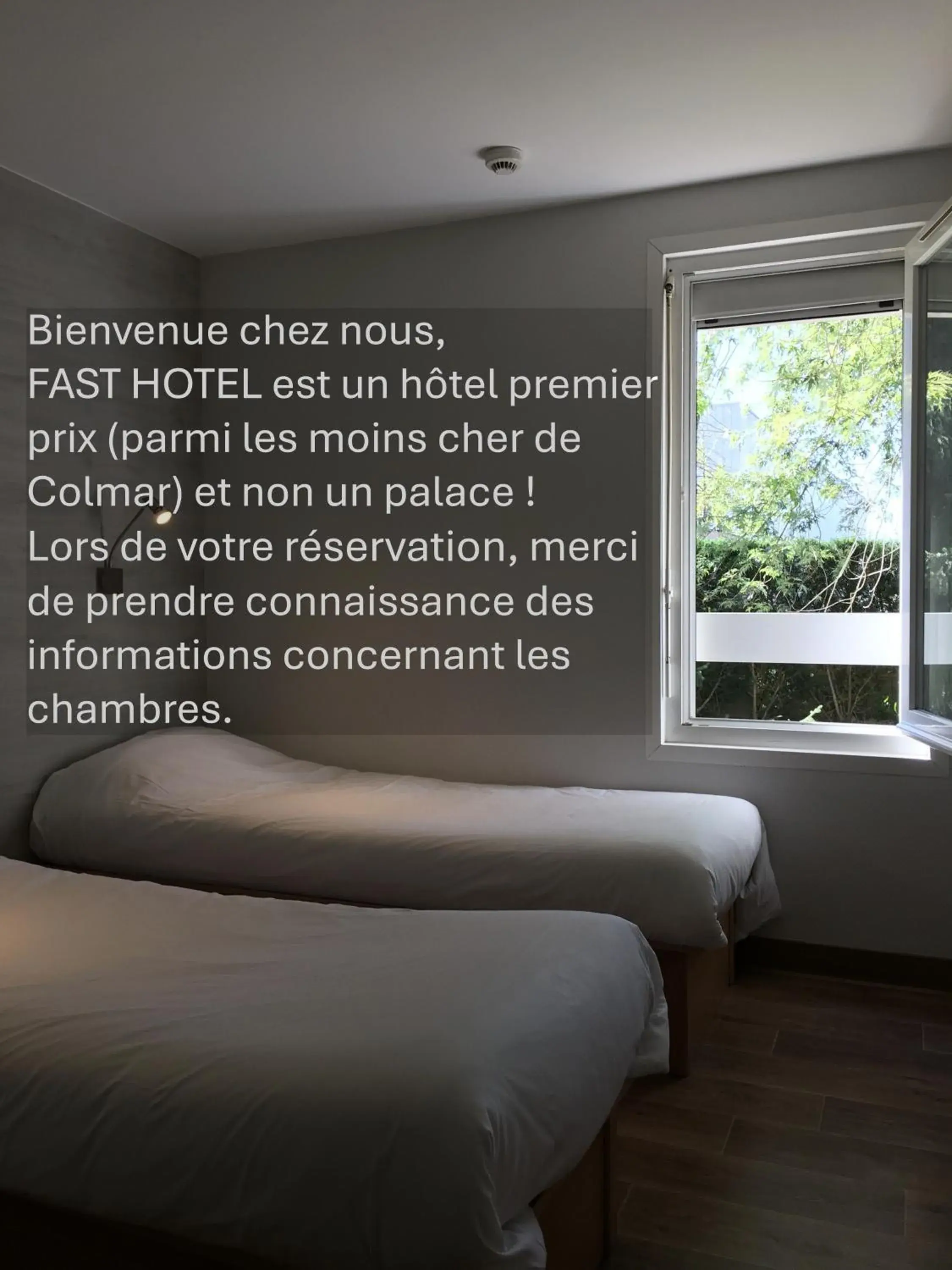 Twin Room in Fast Hotel Colmar Houssen Twin Room in Fast Hotel Colmar Houssen