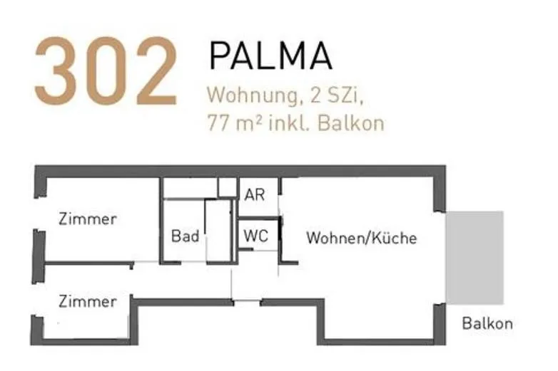 Floor plan in Das Stadthouse