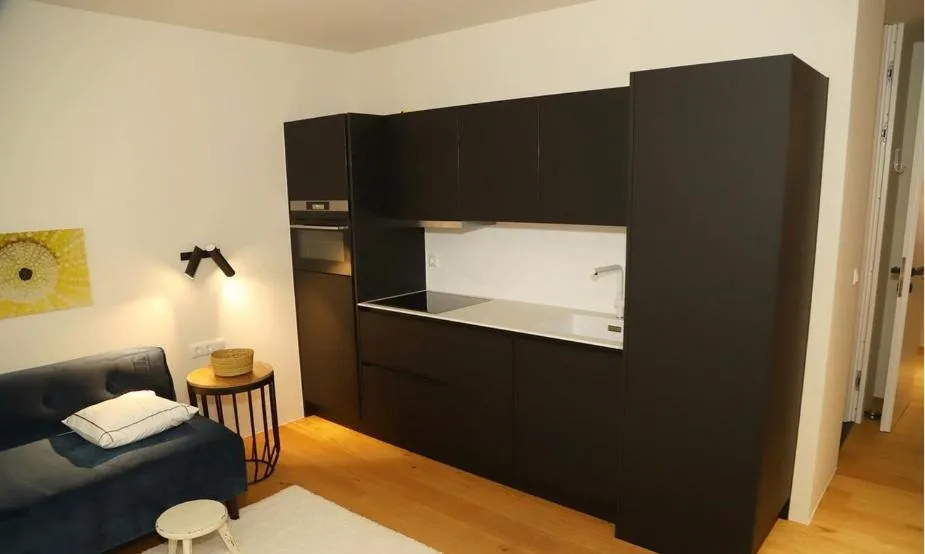 Kitchen or kitchenette, Bed in Das Stadthouse