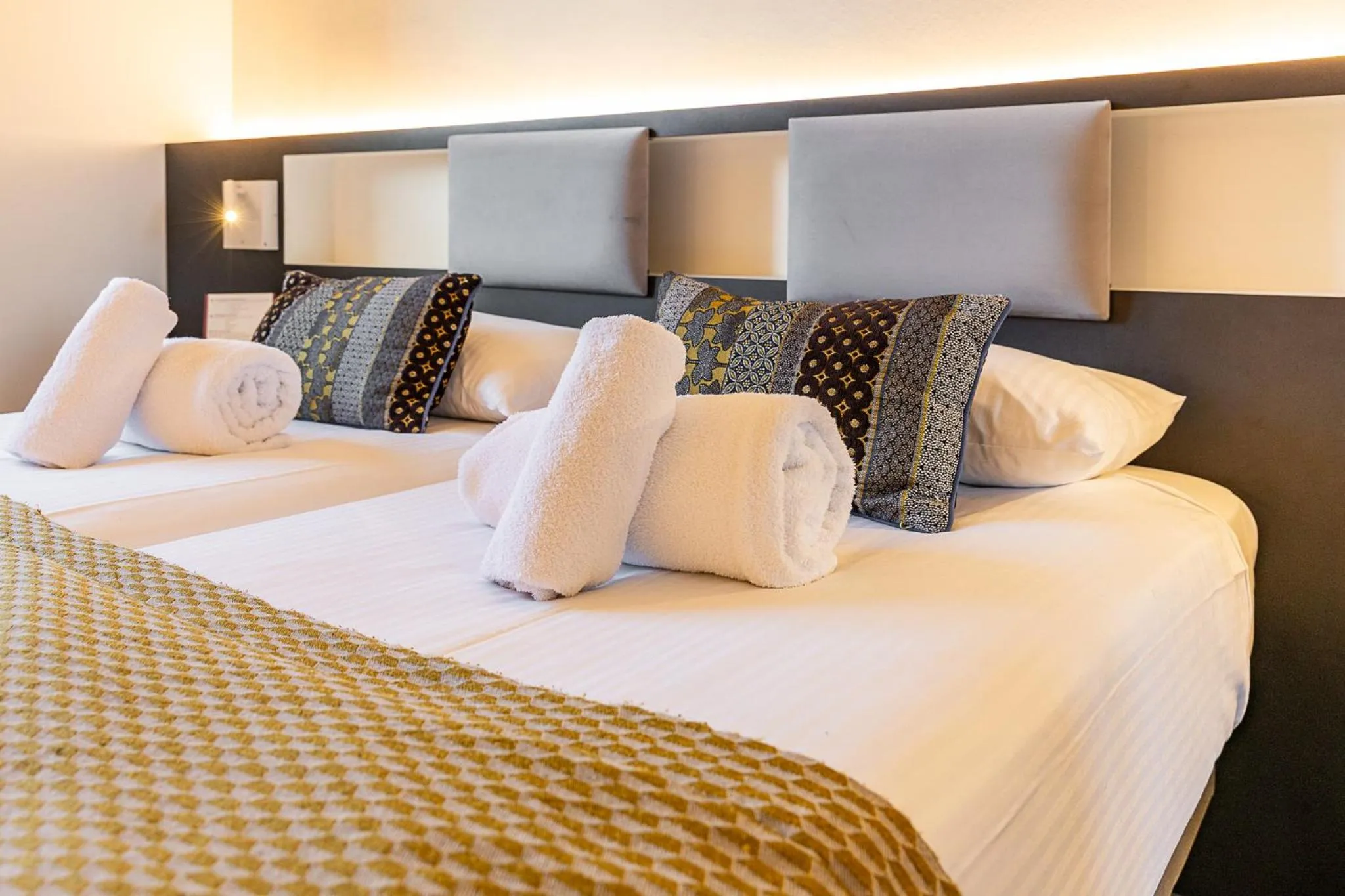 Bed in Brit Hotel, Spa & Restaurant - Colmar Est