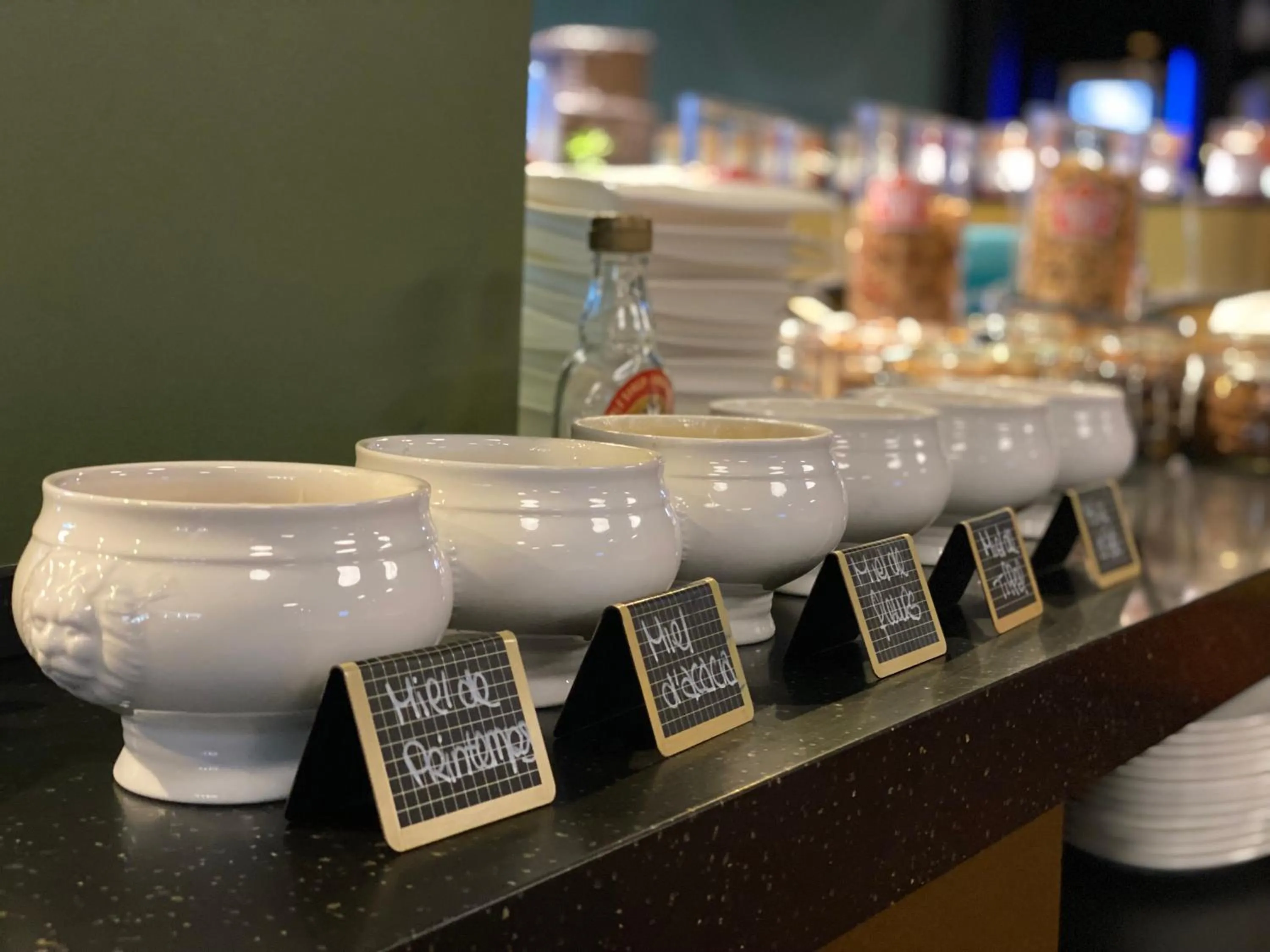 Breakfast in Brit Hotel, Spa & Restaurant - Colmar Est