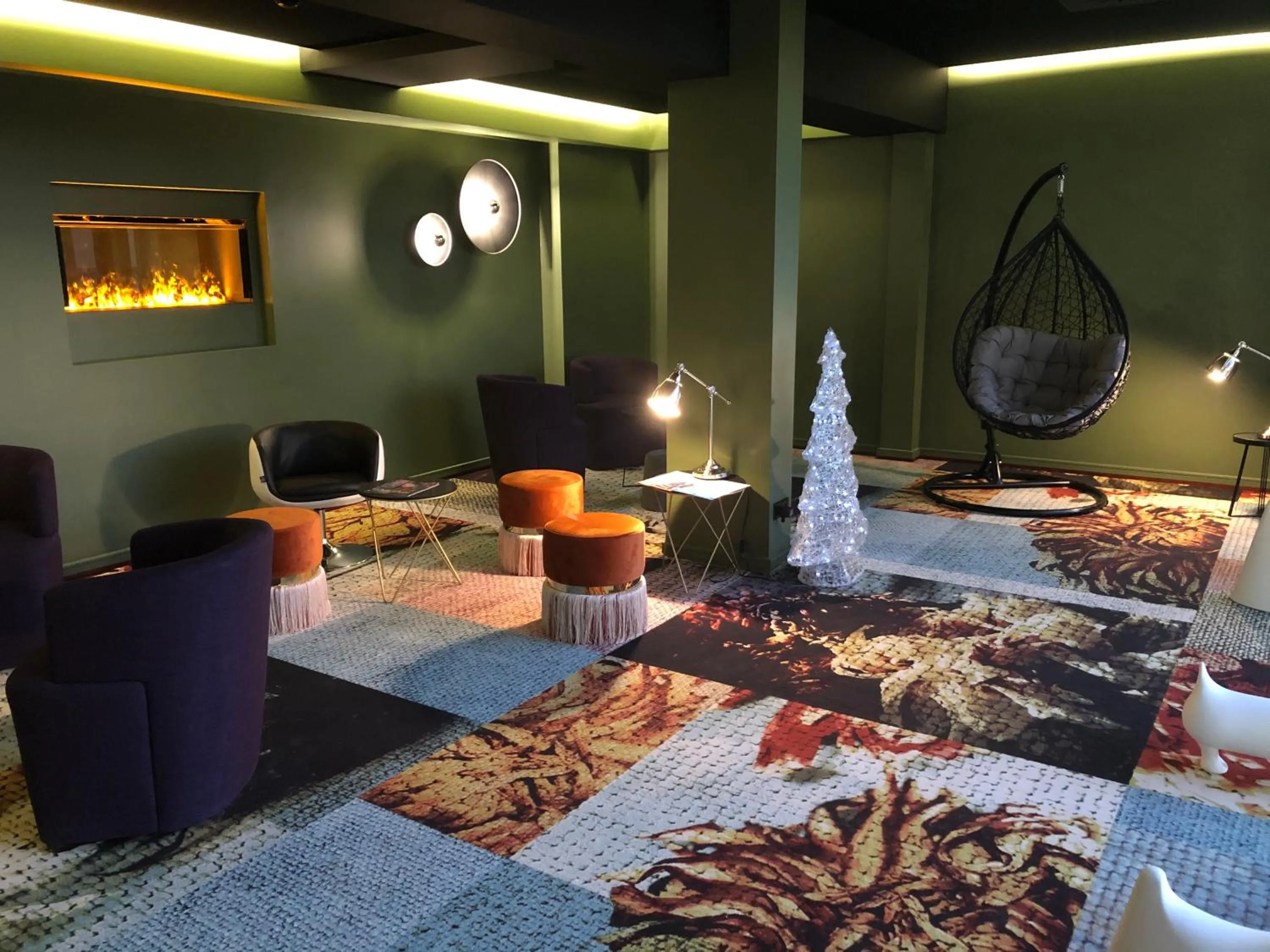 Seating area in Brit Hotel, Spa & Restaurant - Colmar Est