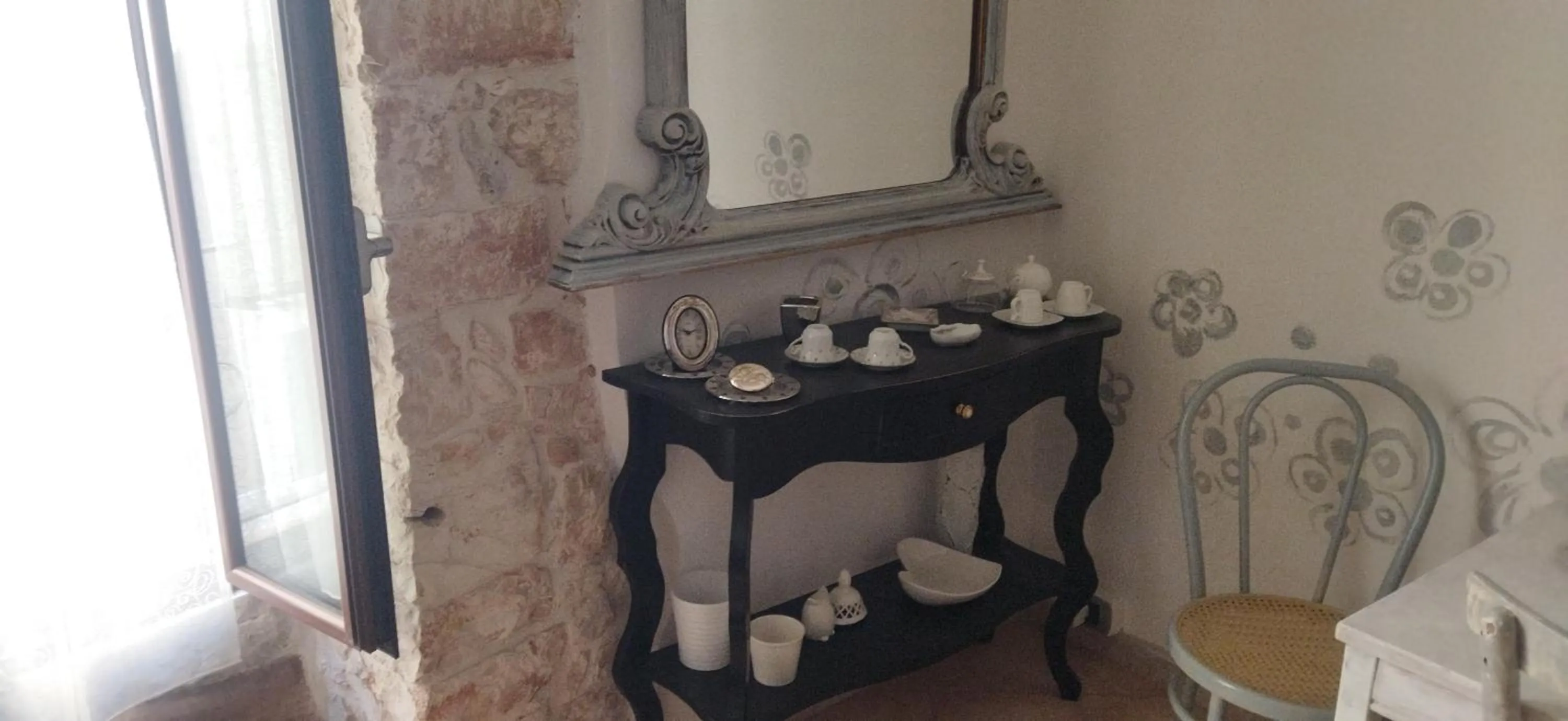 Decorative detail in Dimora delle Badesse