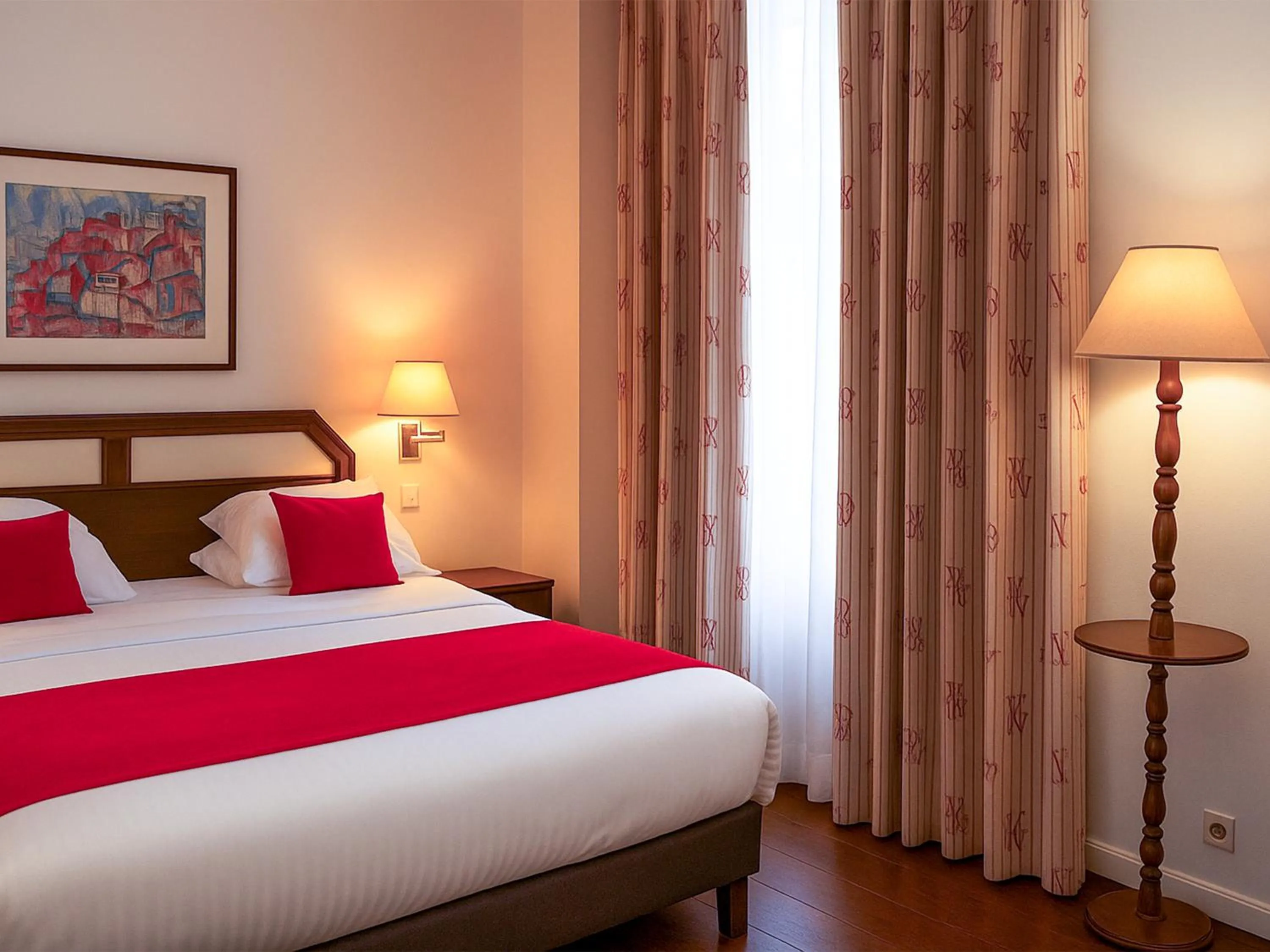 Bed in Hotel Du Parc - Mulhouse Centre