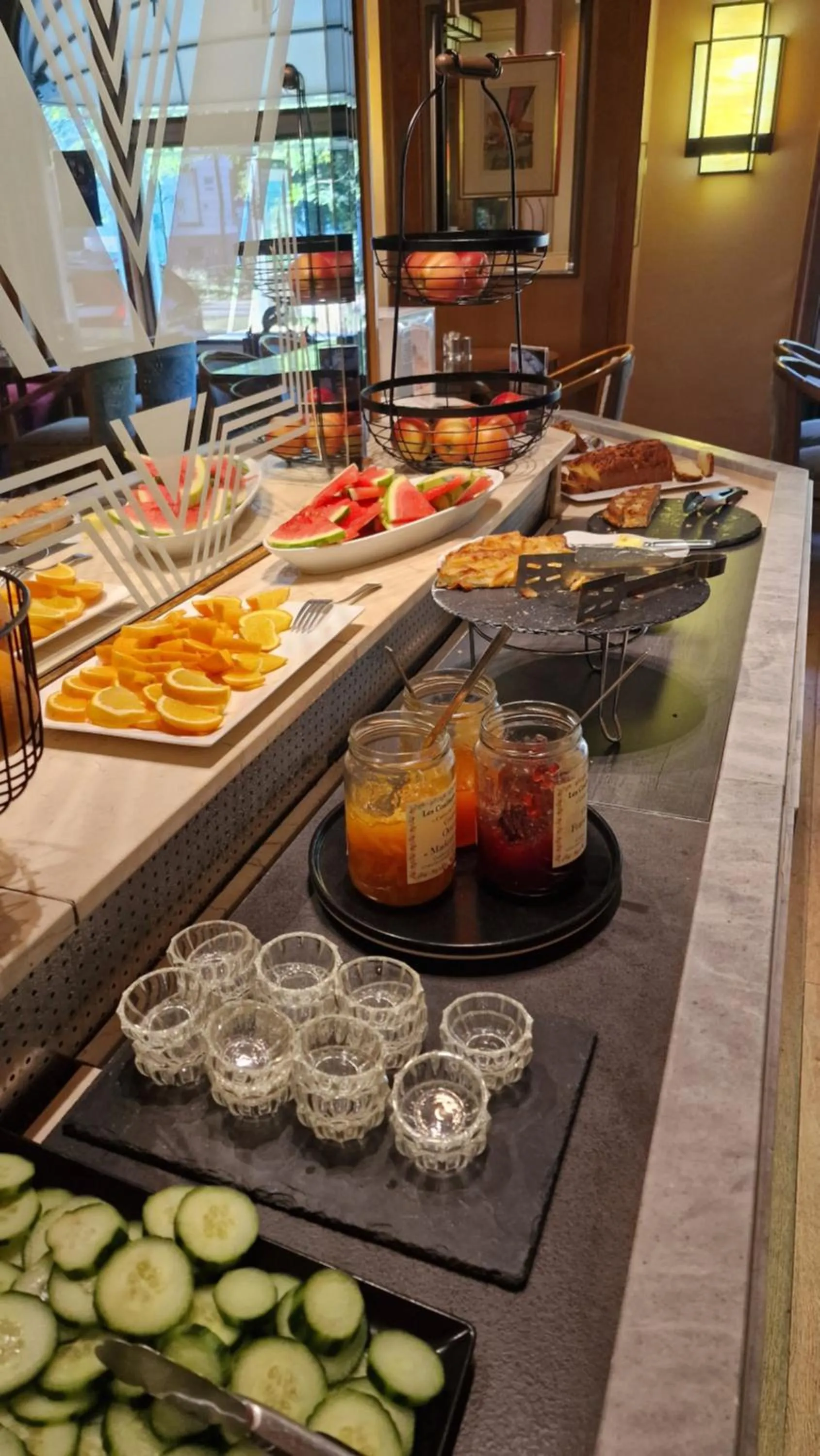 Buffet breakfast in Hotel Du Parc - Mulhouse Centre