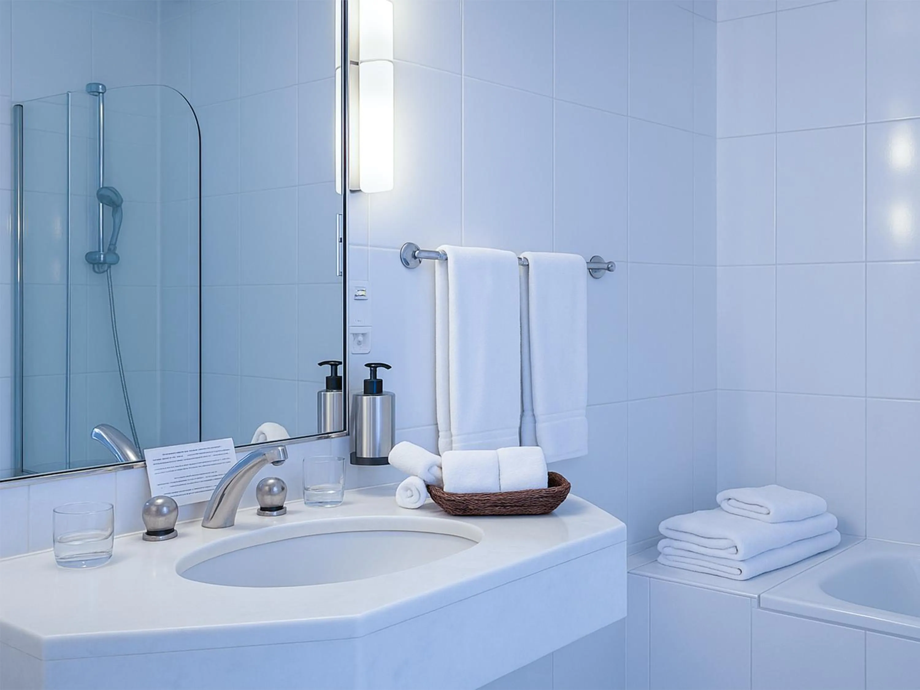 Bathroom in Hotel Du Parc - Mulhouse Centre