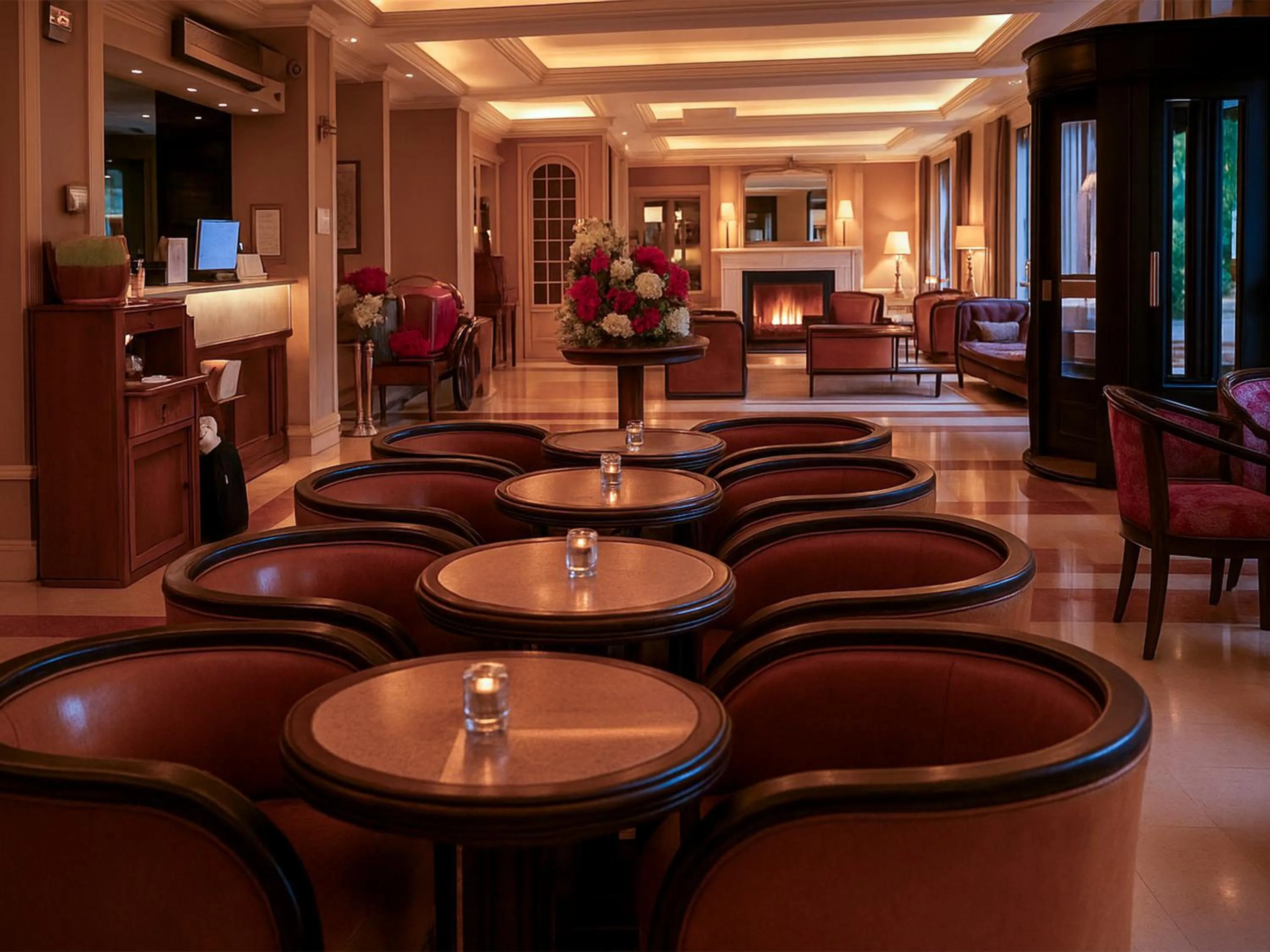 Lobby or reception in Hotel Du Parc - Mulhouse Centre