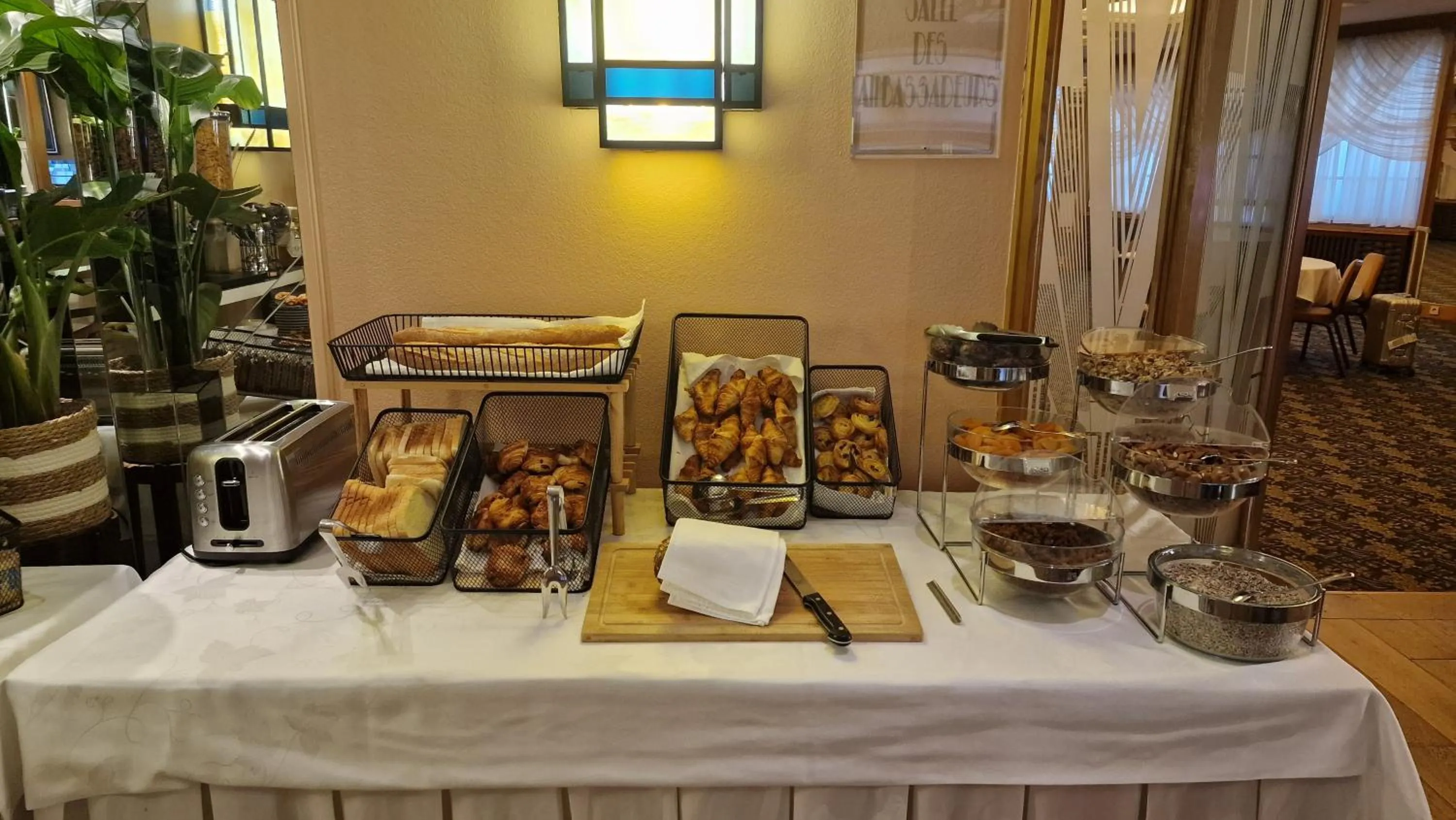 Buffet breakfast in Hotel Du Parc - Mulhouse Centre