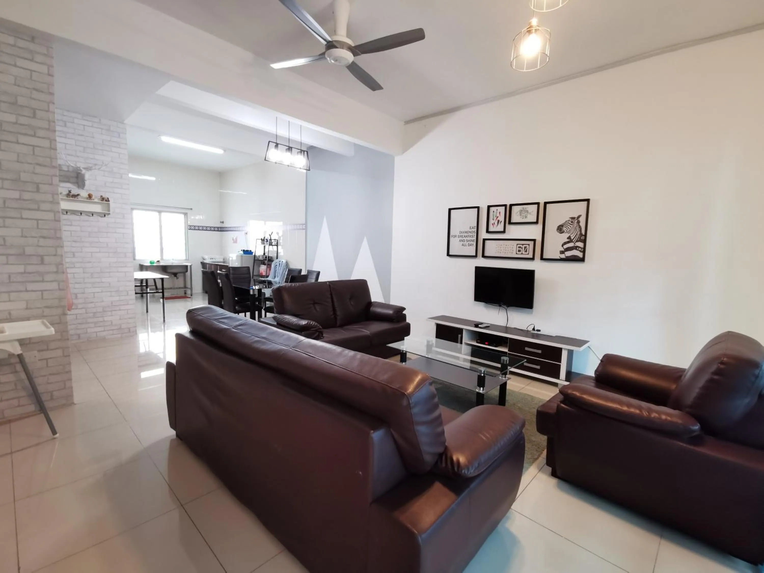 Living room in The Woodz Homestay - 2 Storey Landed House