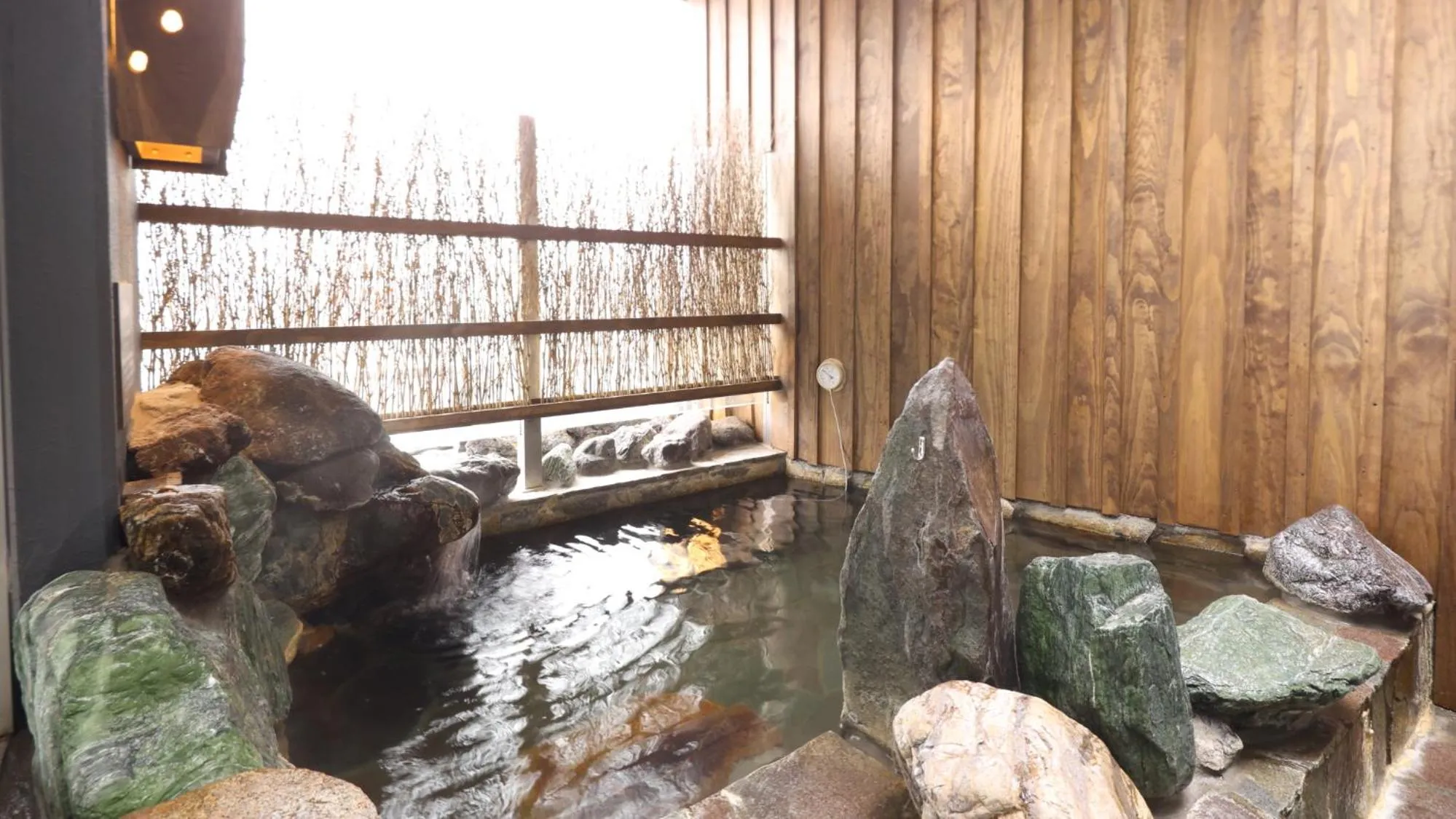 Open Air Bath in Dormy Inn Mishima