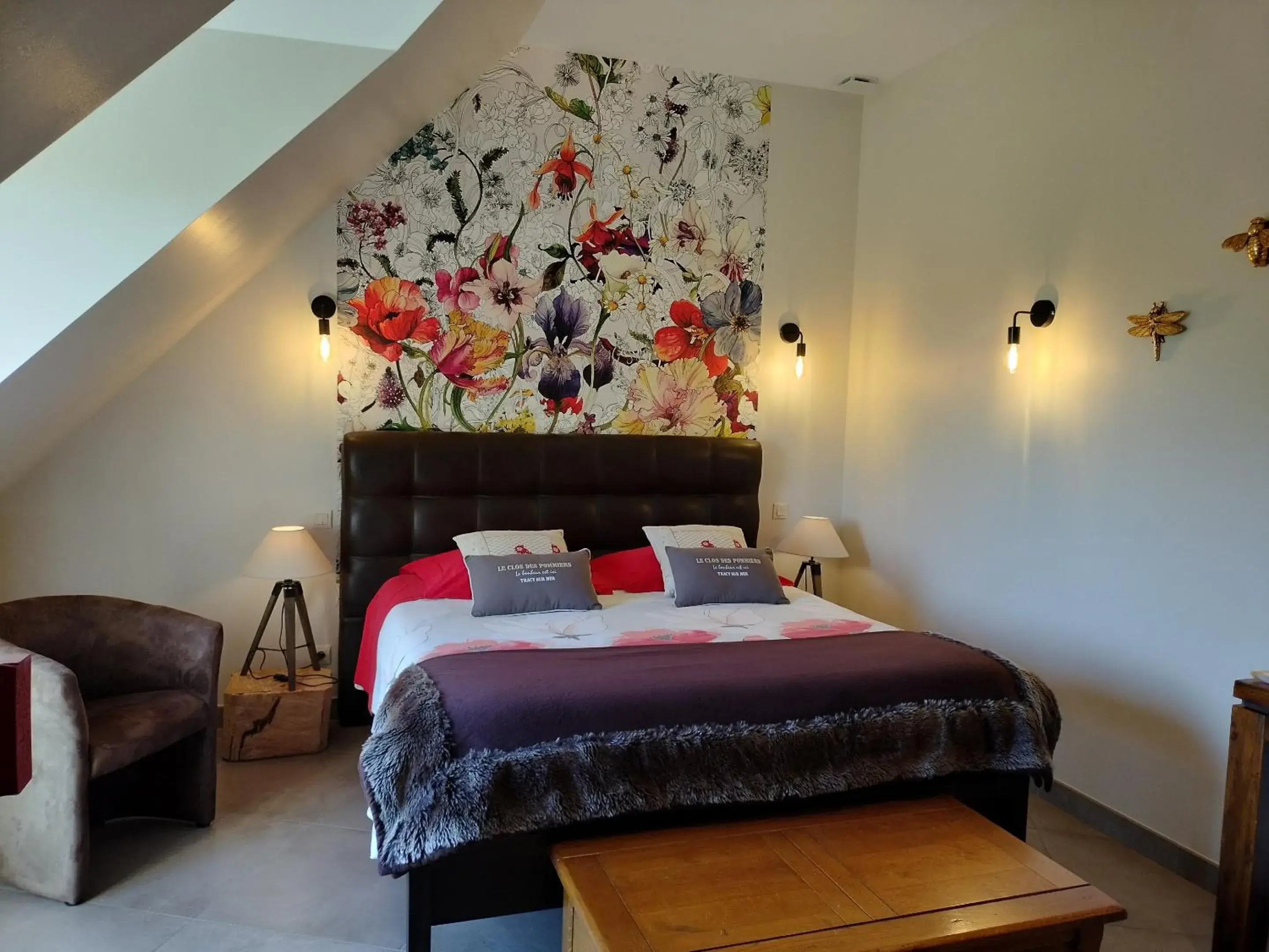 Standard Family Room in Le Clos des Pommiers, chambres d'hôtes & Spa Standard Family Room in Le Clos des Pommiers, chambres d'hôtes & Spa