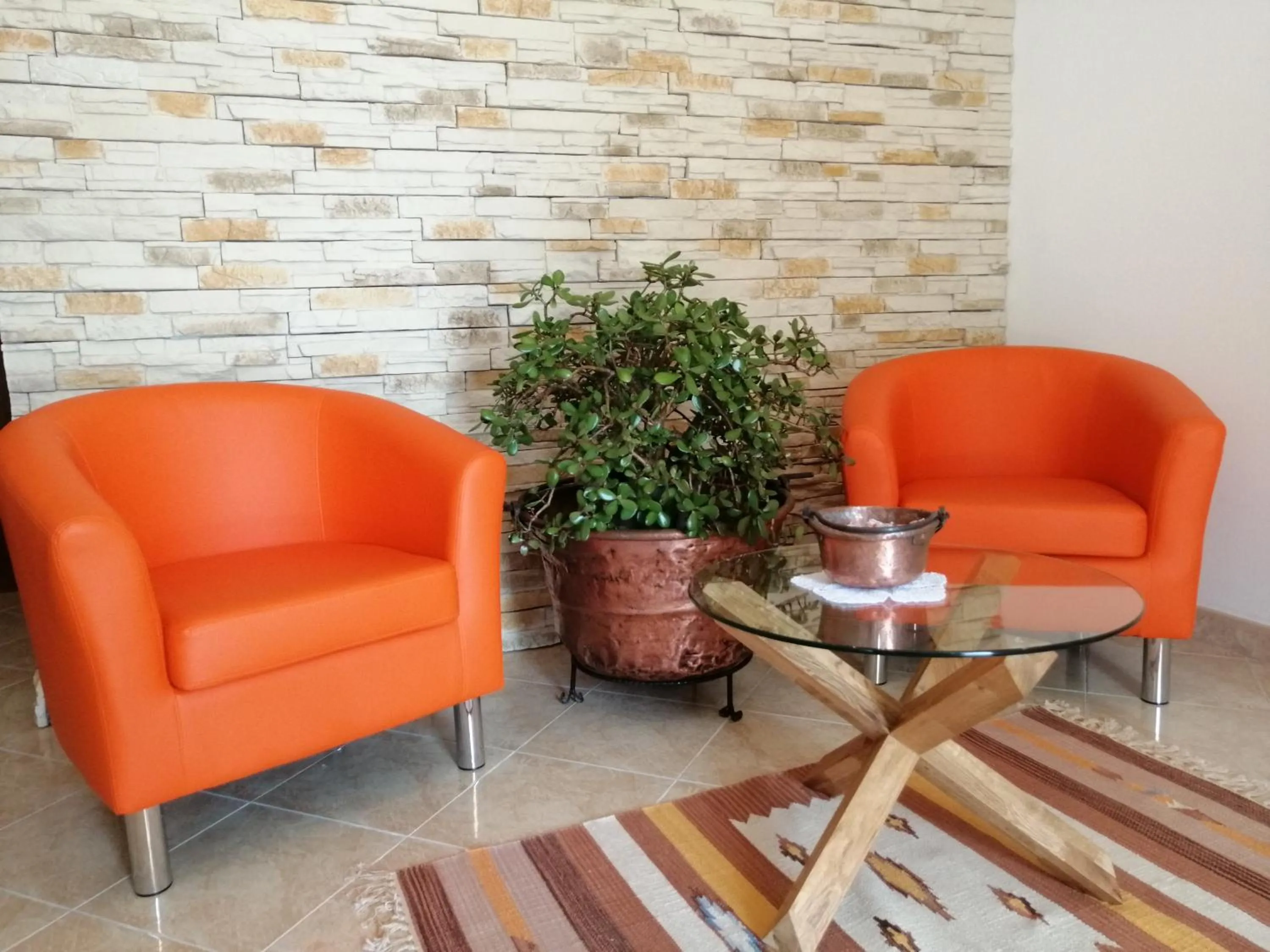 Lobby or reception in B&B La casa di Loretta