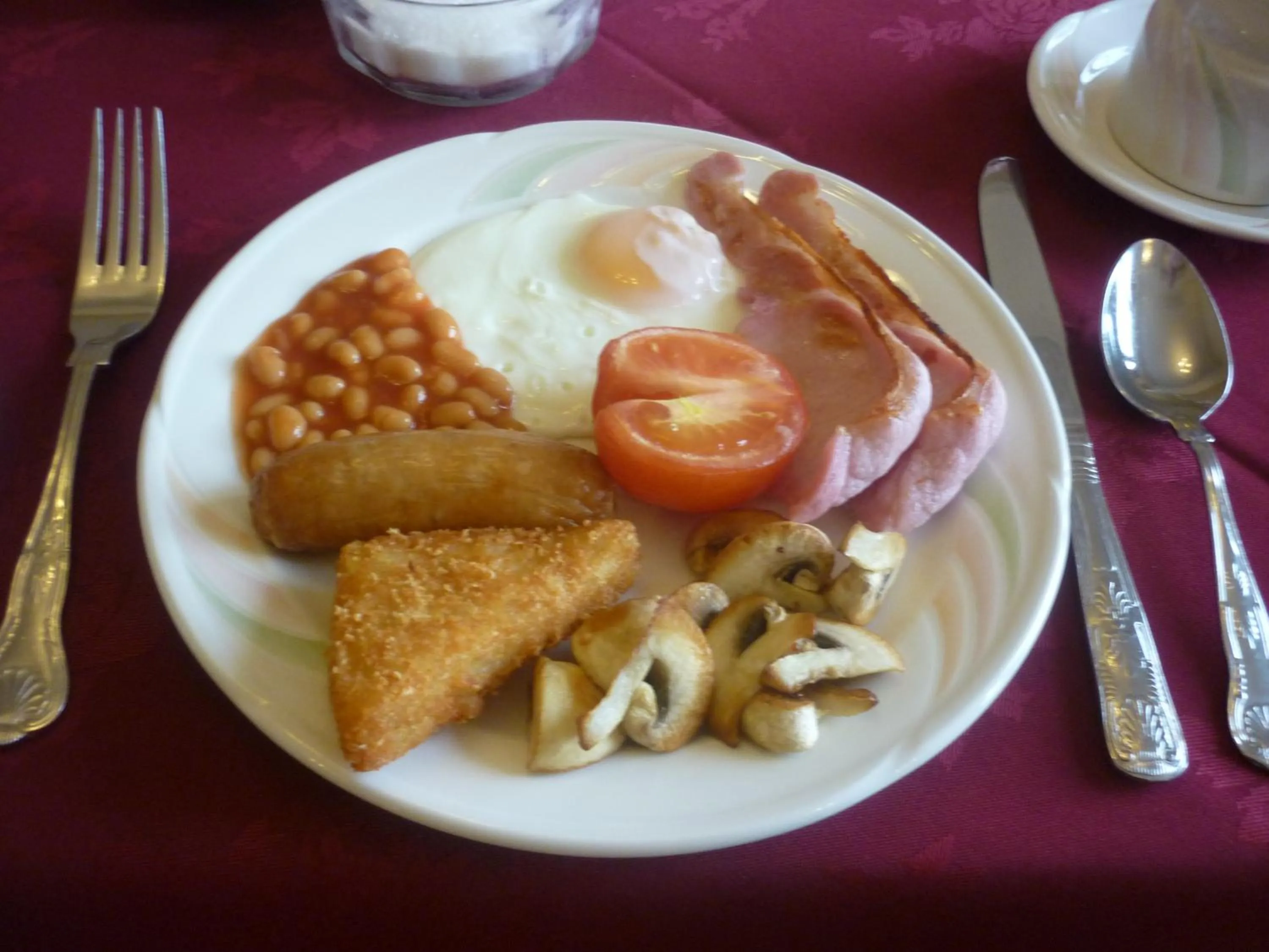 English/Irish breakfast in Ashwood Grange