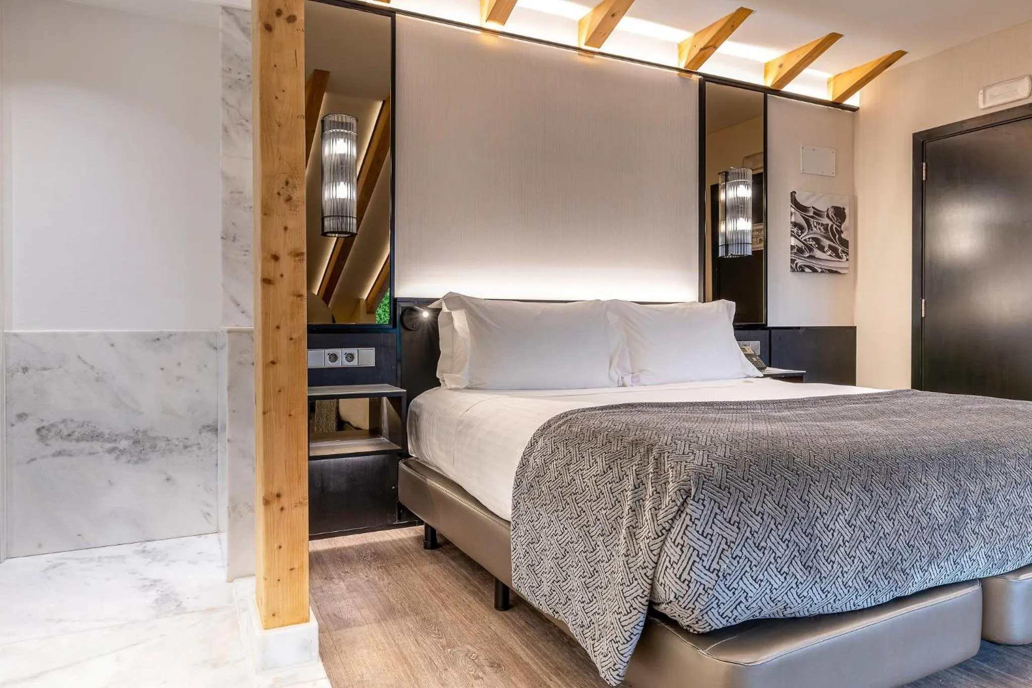 Bedroom, Bed in Hotel Santa Justa