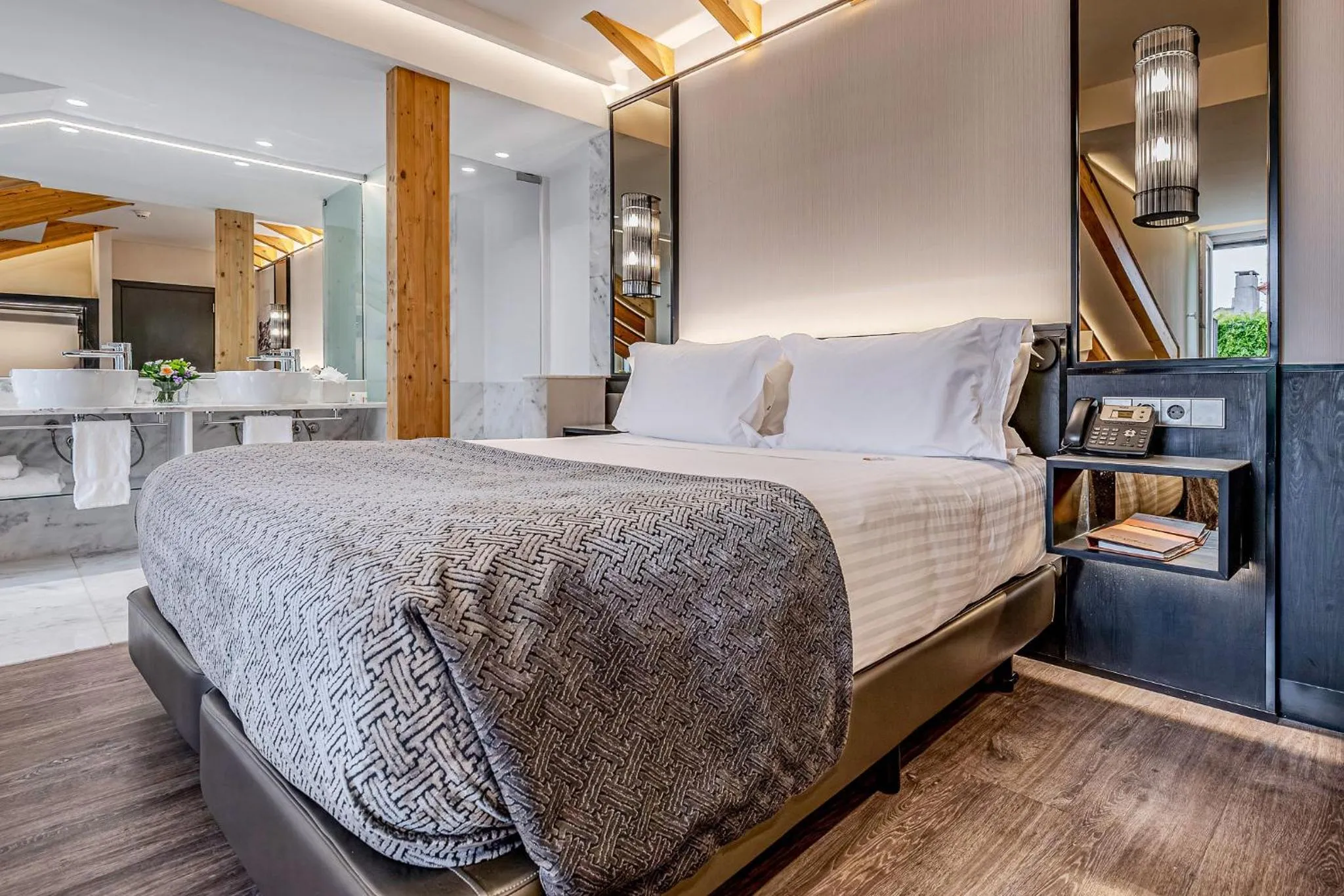 Bedroom, Bed in Hotel Santa Justa