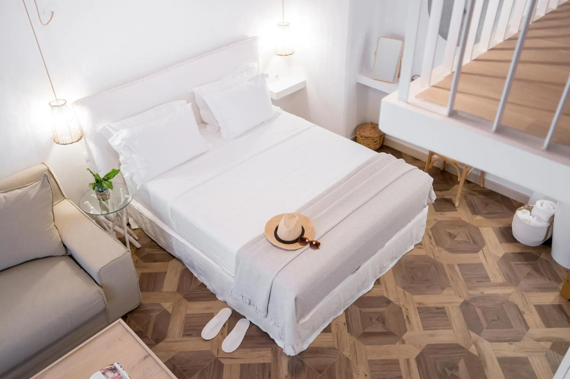 Bedroom, Bed in The Well Parga