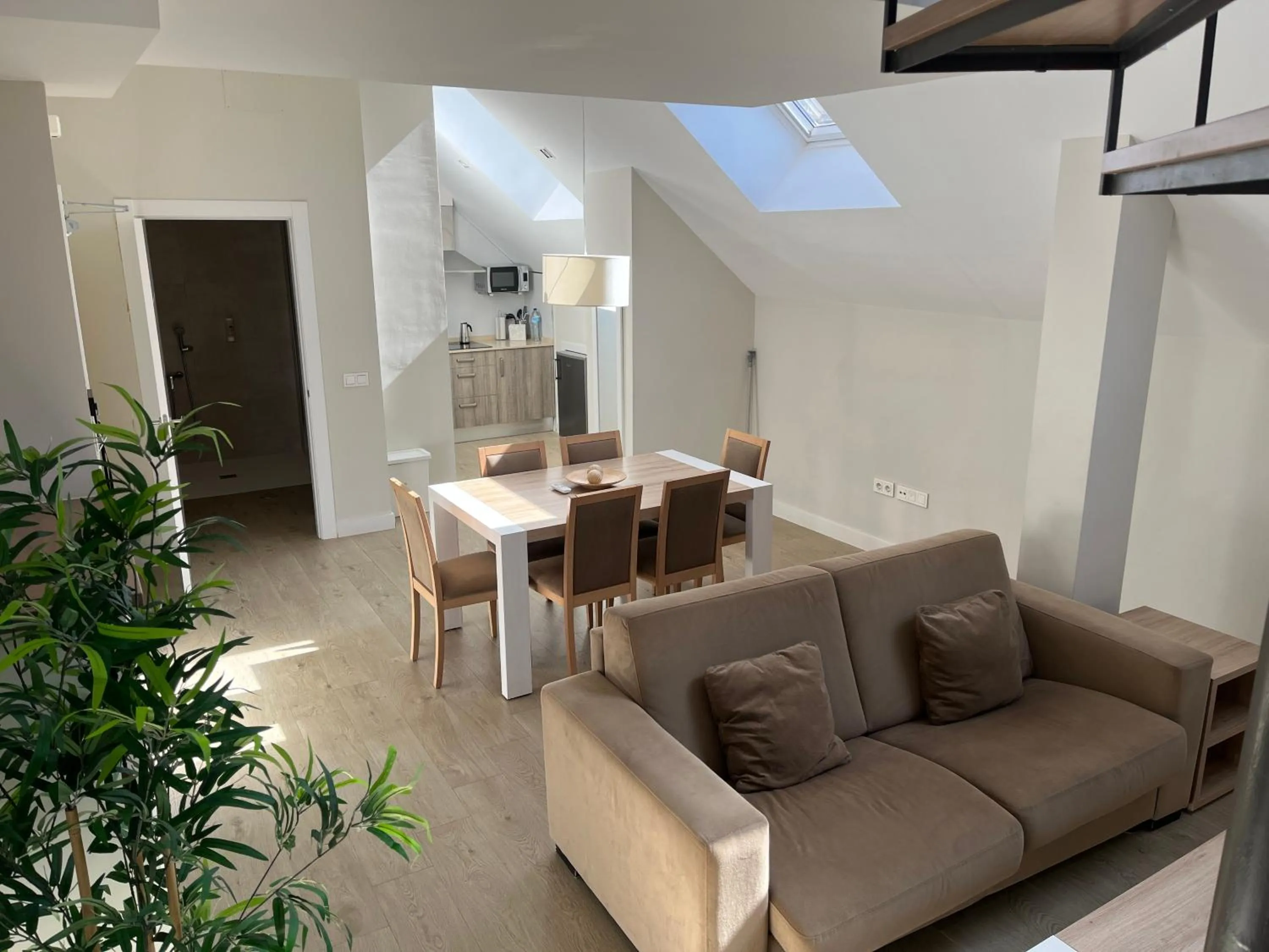 Living room in Apartamentos Pinar Malaga Centro