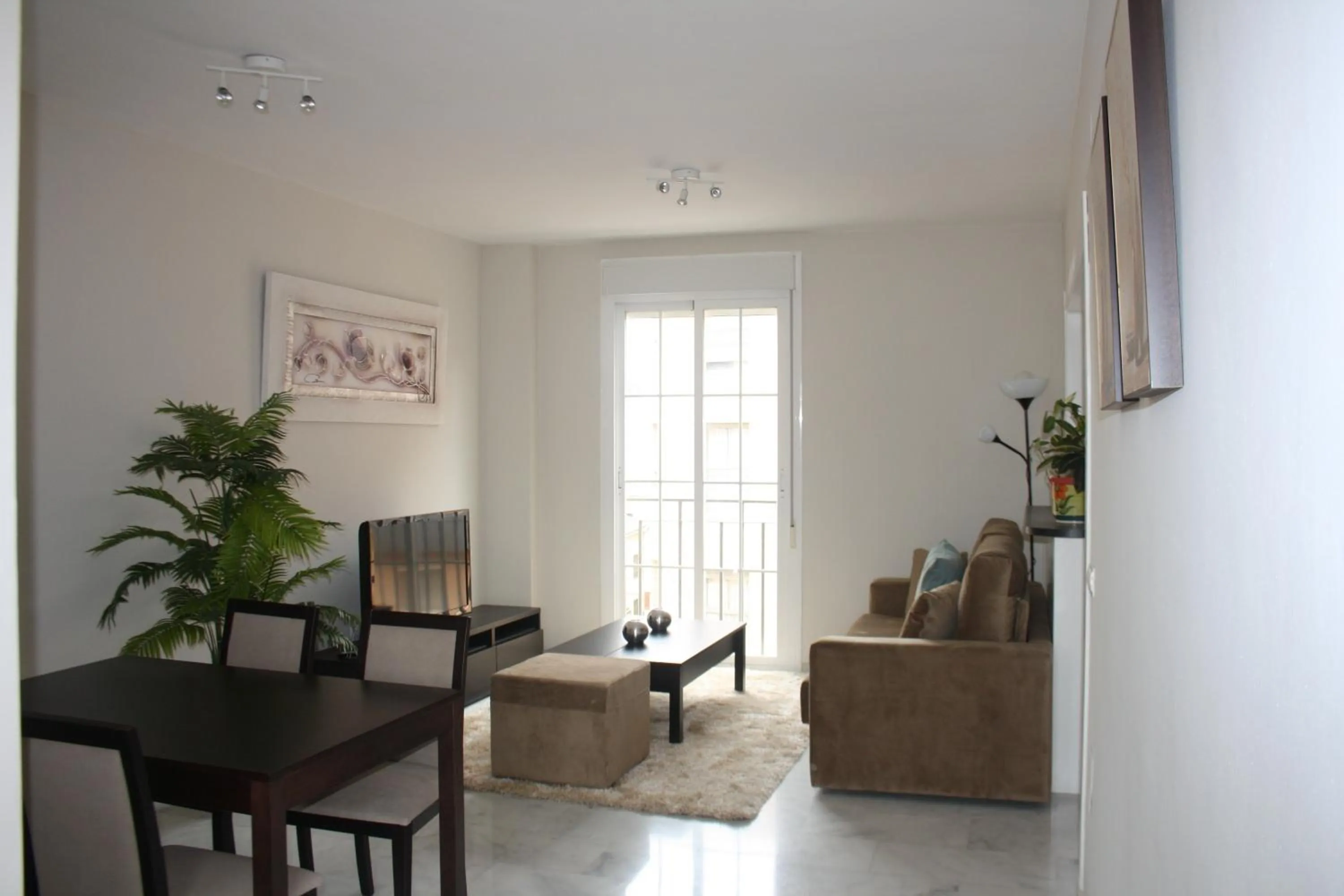 Living room in Apartamentos Pinar Malaga Centro