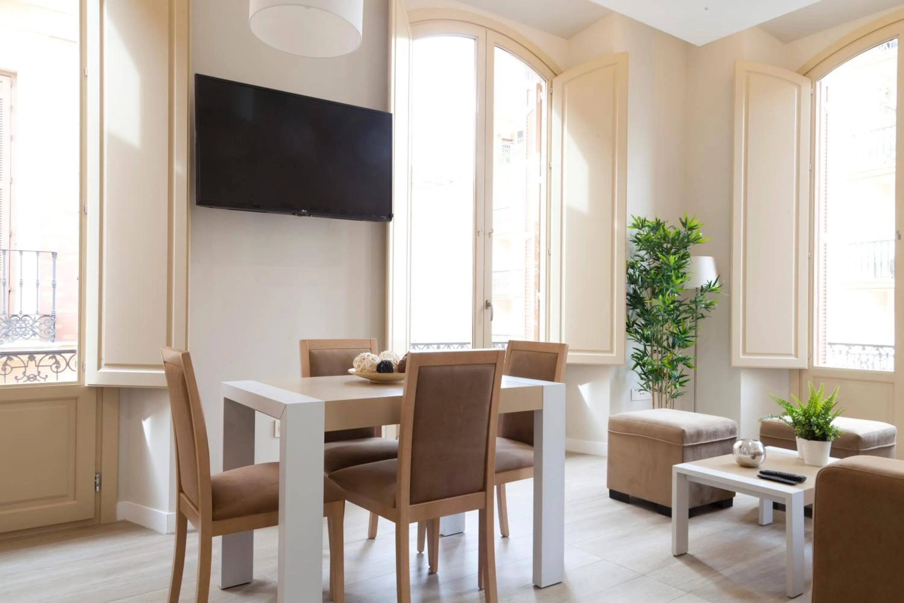 Living room in Apartamentos Pinar Malaga Centro